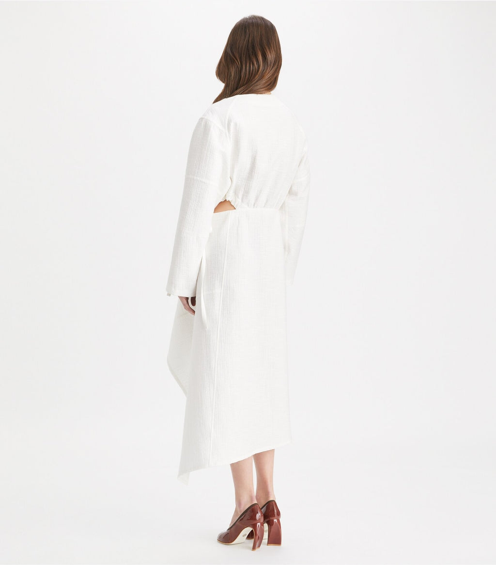 Cotton Wrap Dress