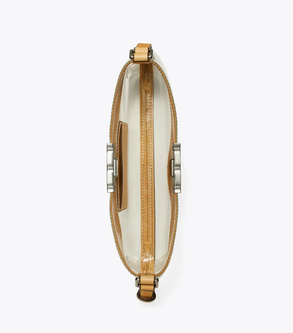Eleanor Clear Slim Shoulder Bag