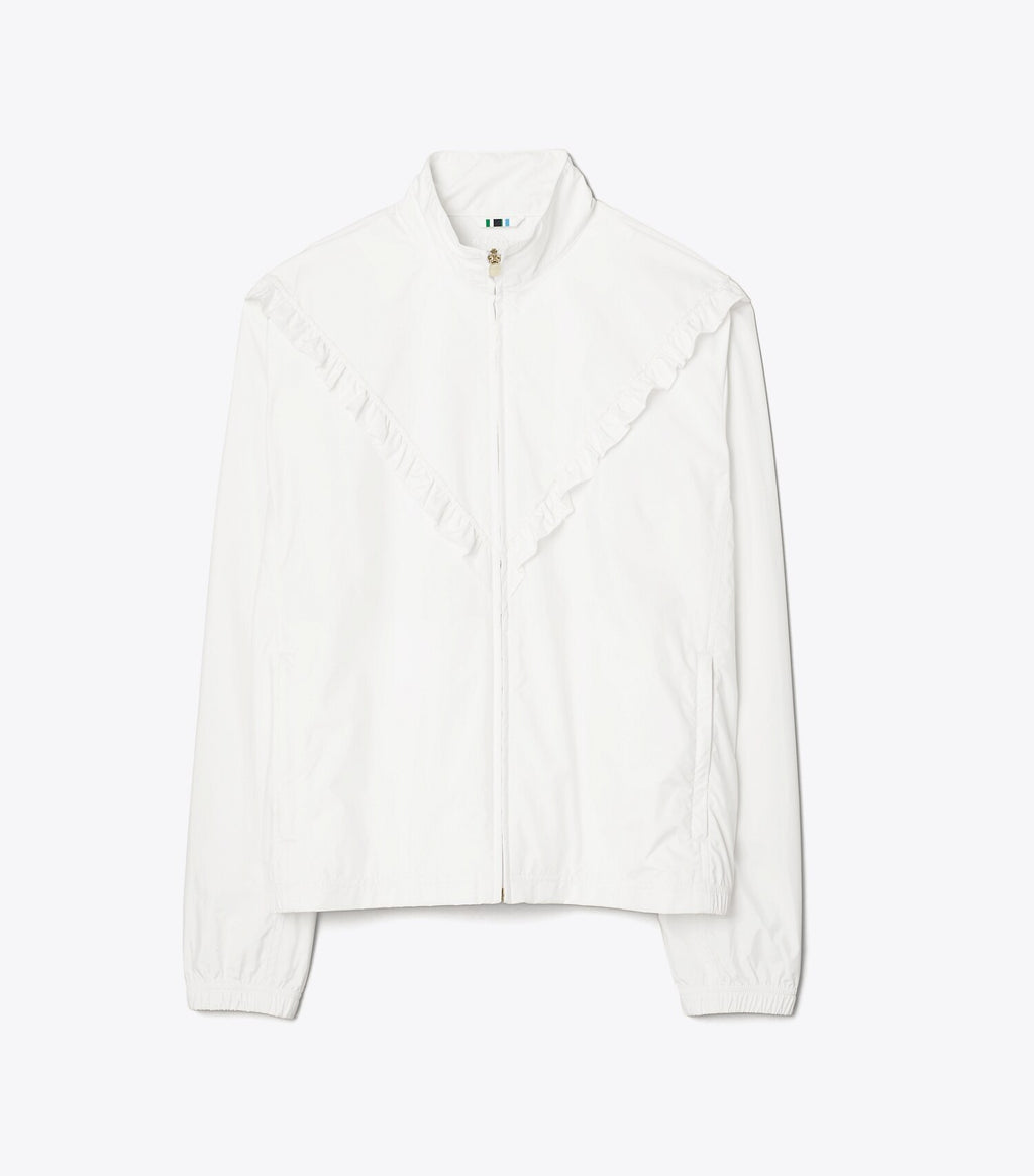 Ruffle Windbreaker