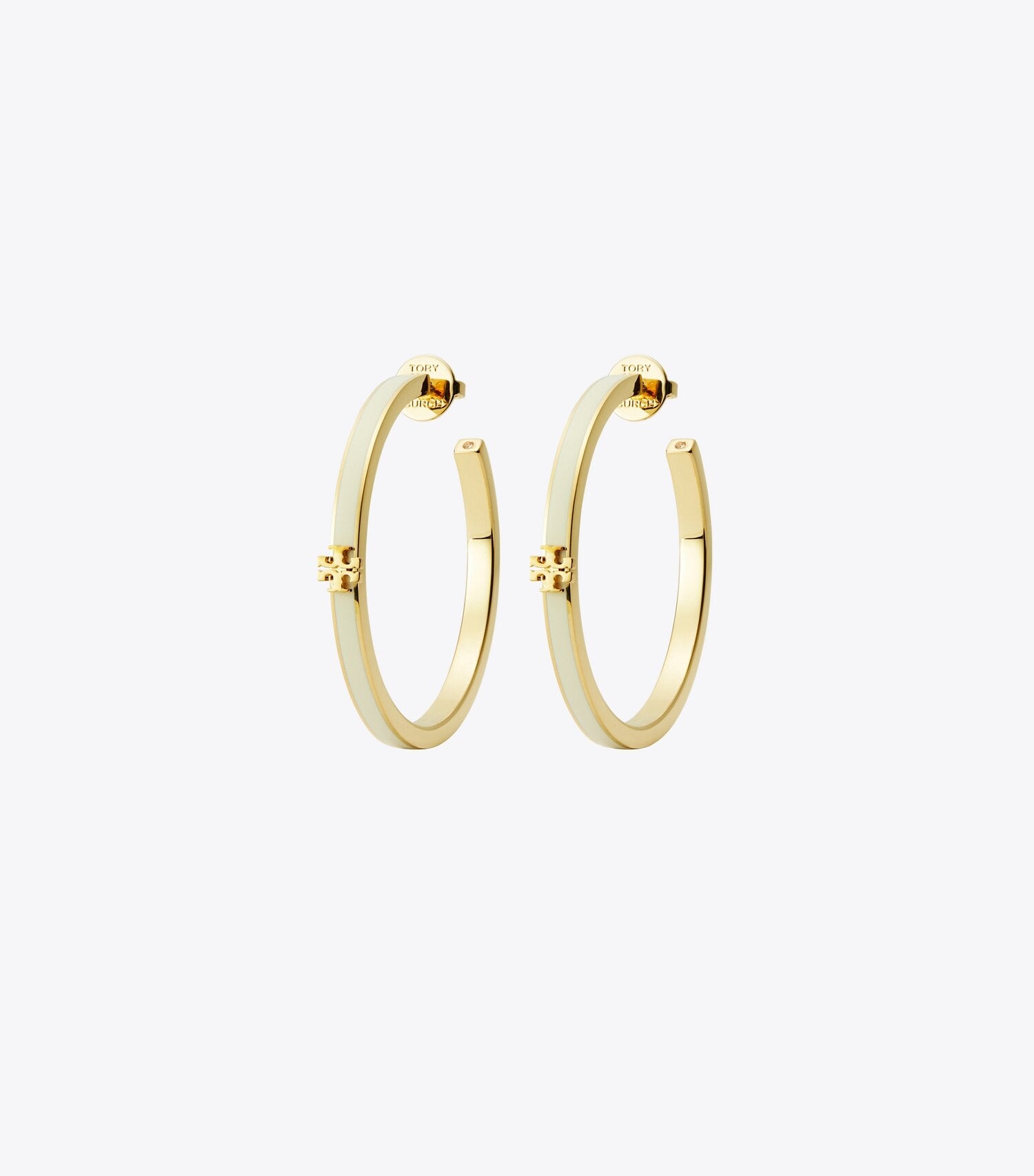 Kira Enamel Hoop Earring