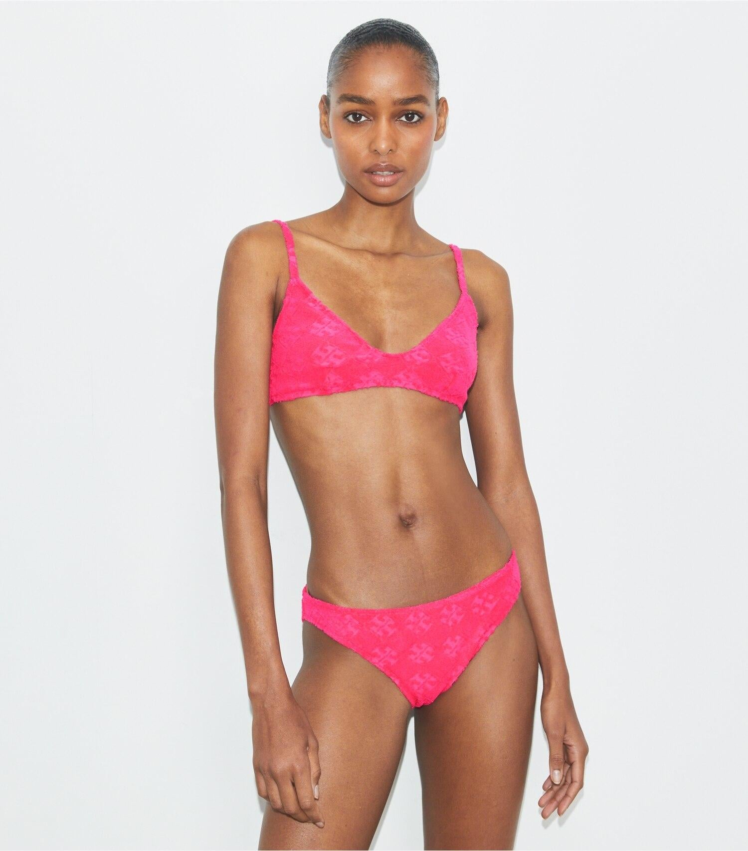 Terry Logo Bikini Botttom