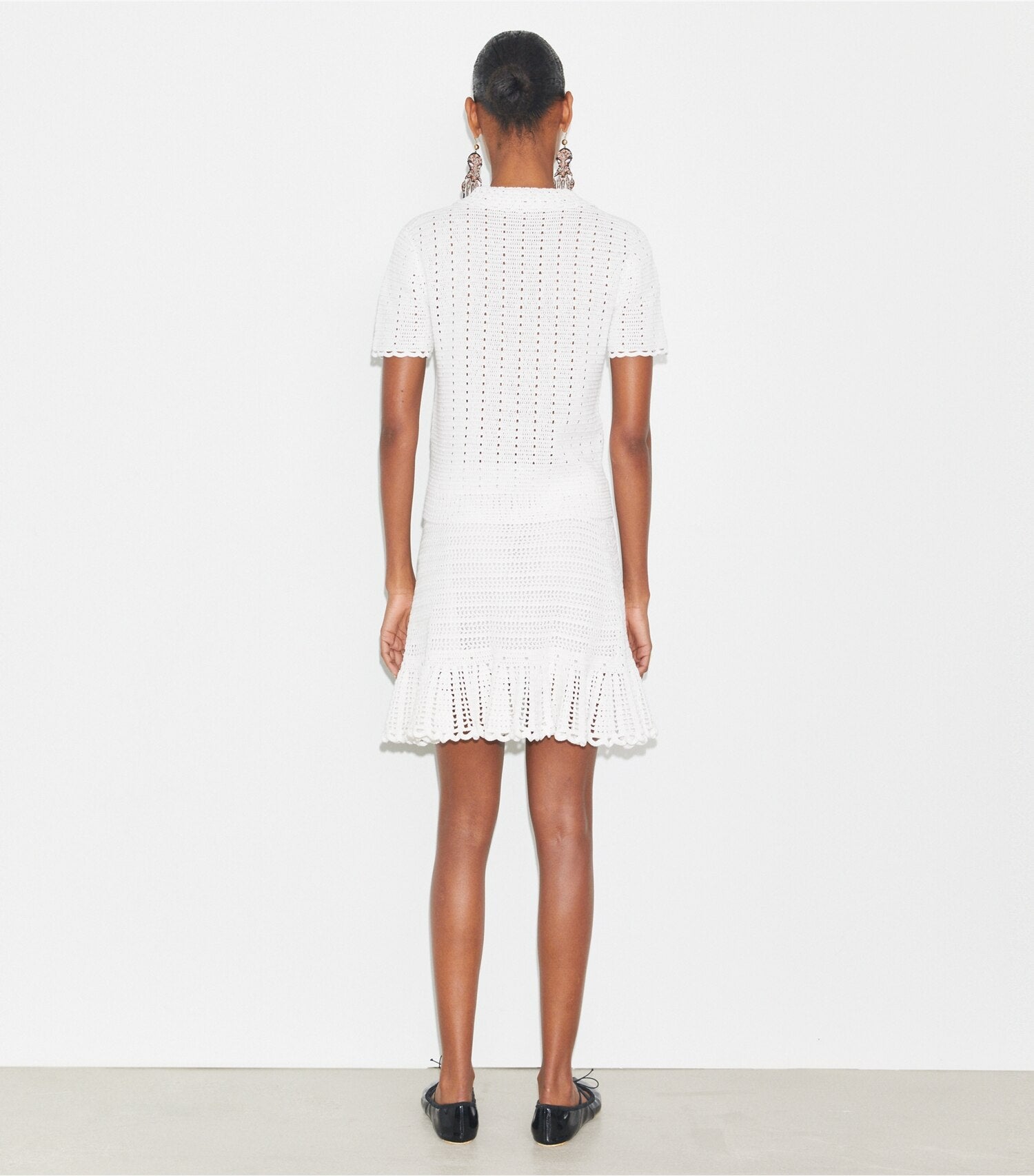 Crochet Cotton Polo