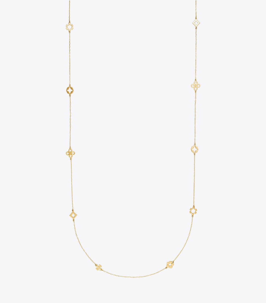 Kira Clover Long Necklace