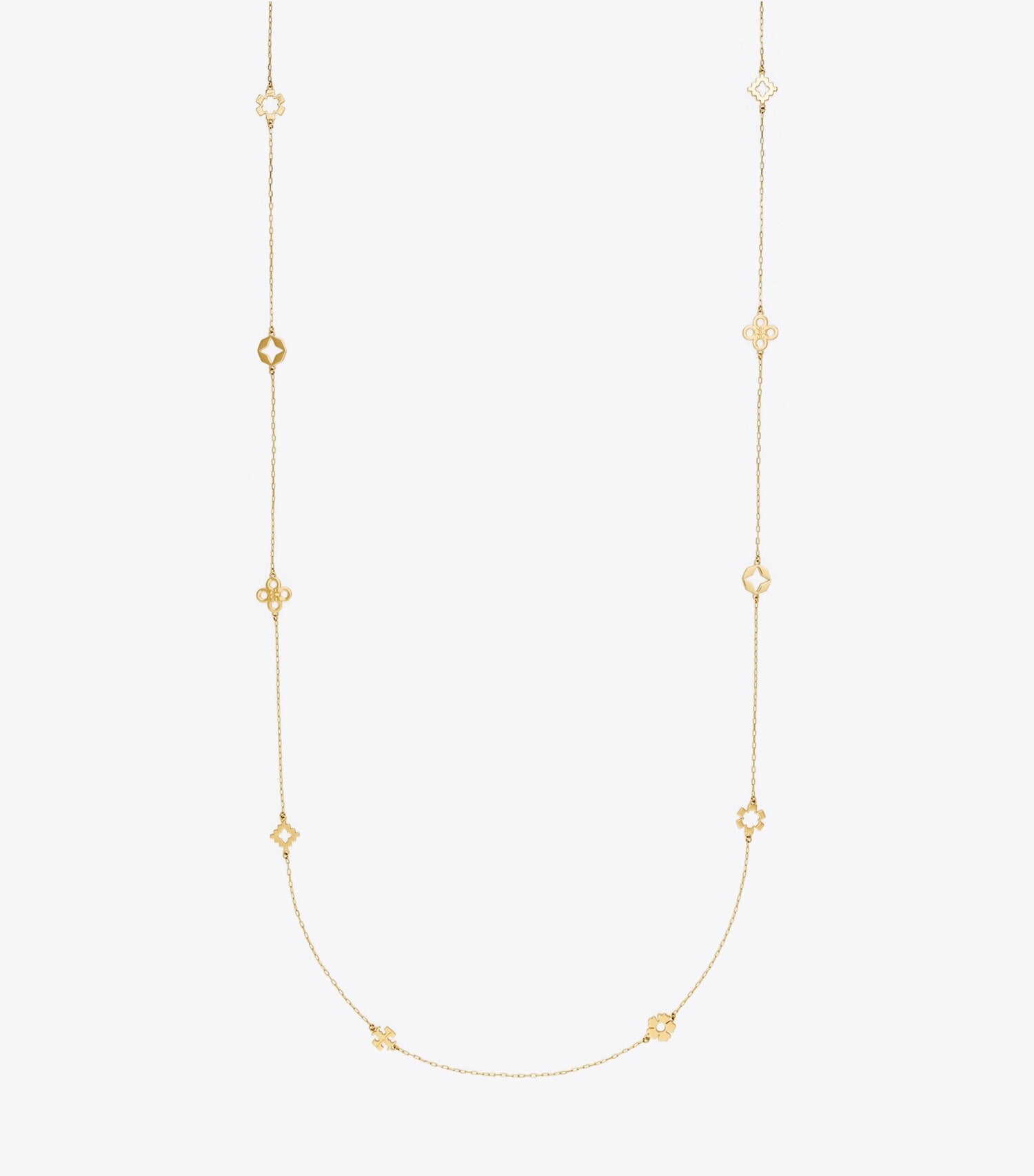 Kira Clover Long Necklace