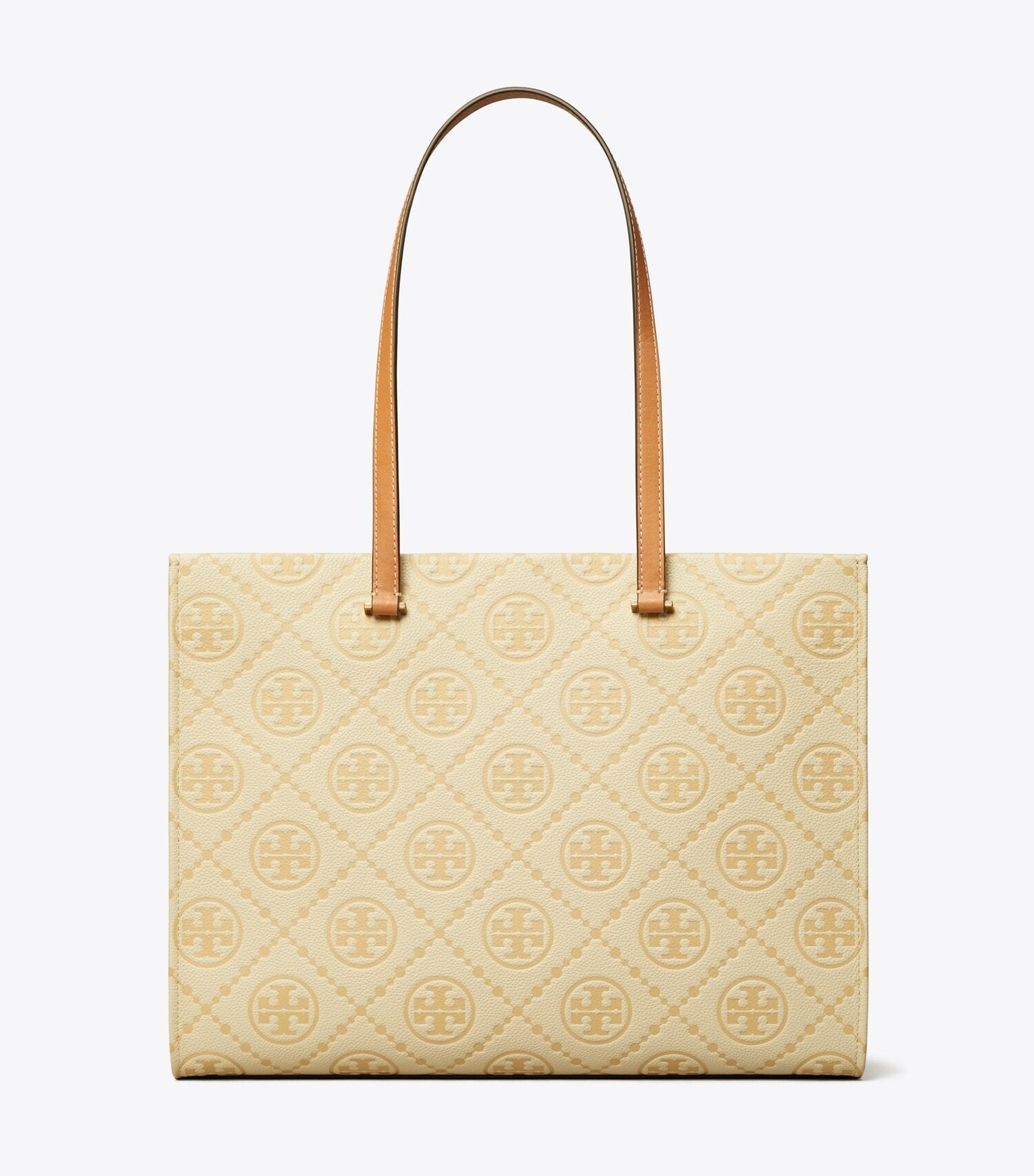 T Monogram Pebble Tote