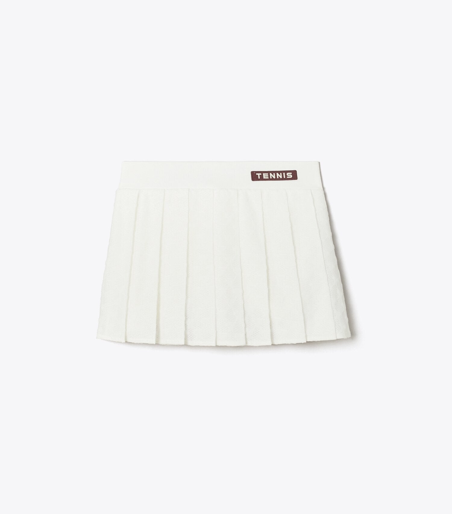 Terry Jacquard Mini Tennis Skirt