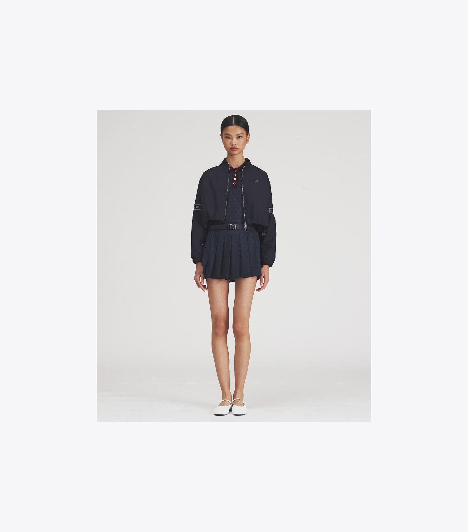 Nylon Bomber Jacket