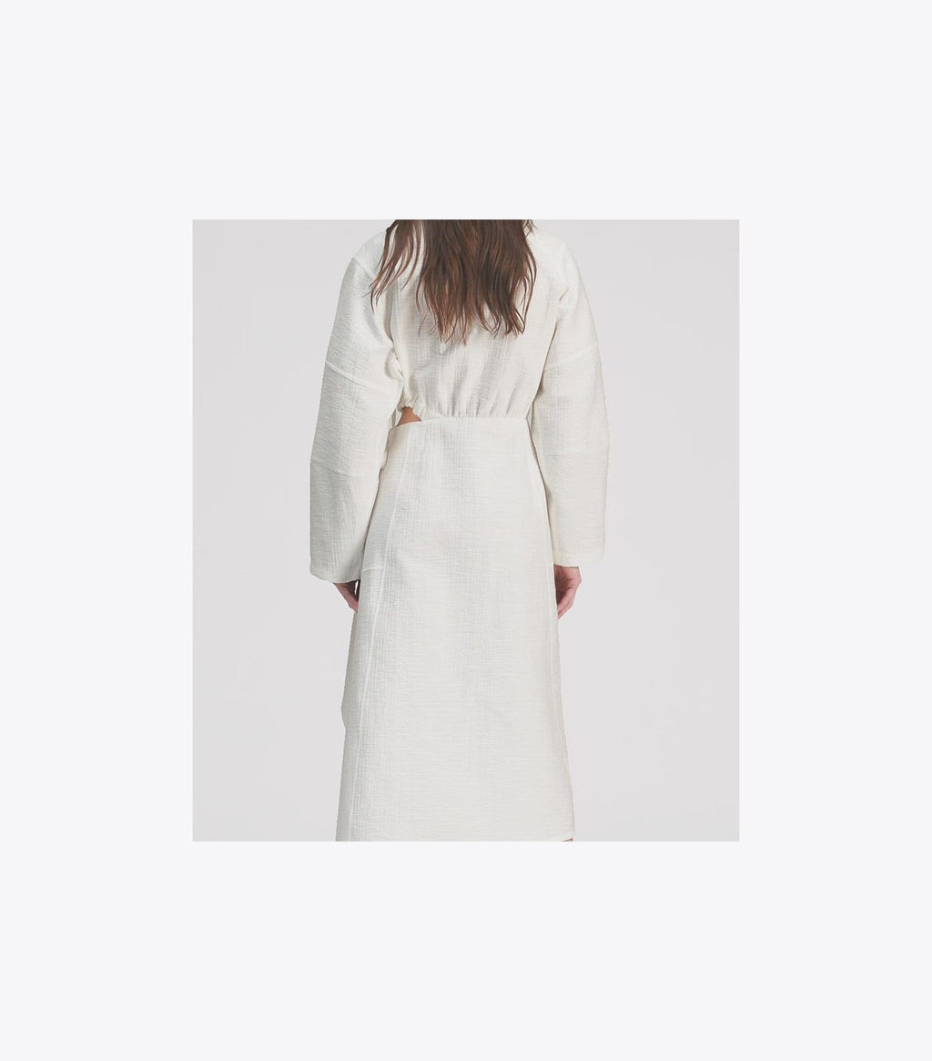 Cotton Wrap Dress