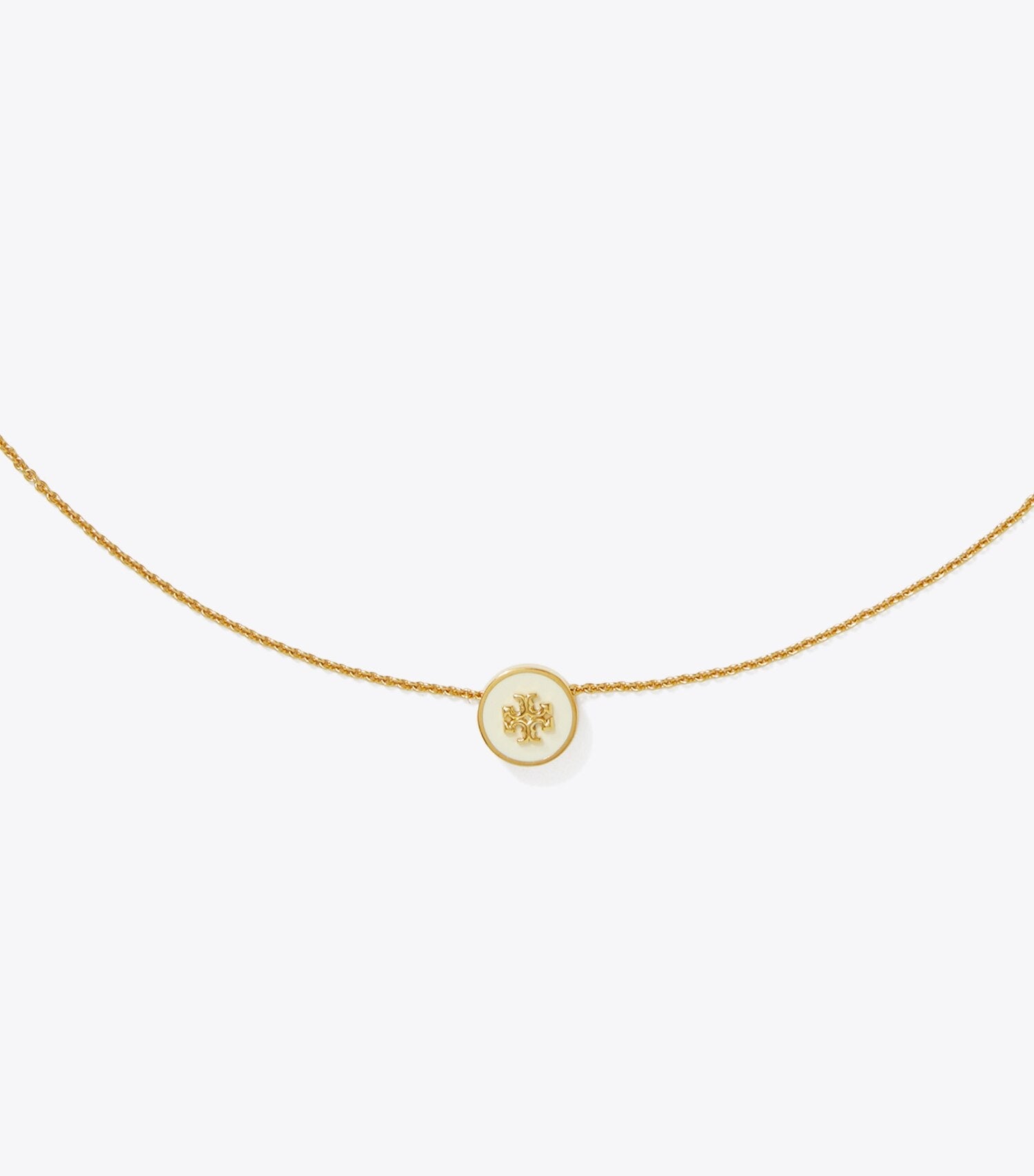 Kira Enamel Pendant Necklace