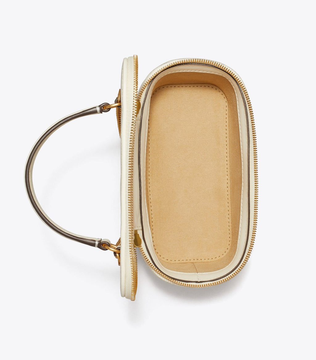 Kira Diamond Quilt Vanity Case