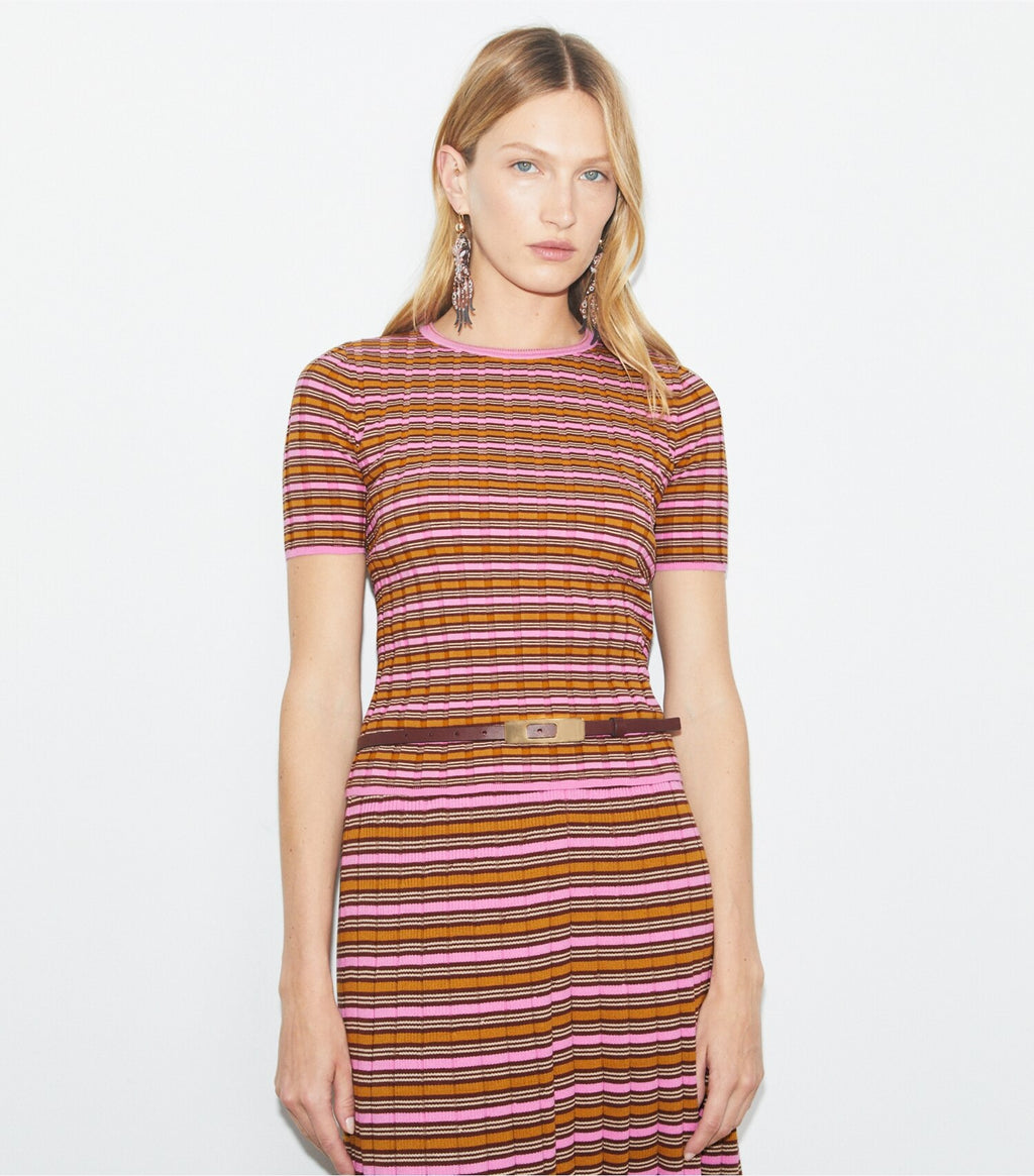 Striped Cotton Sweater