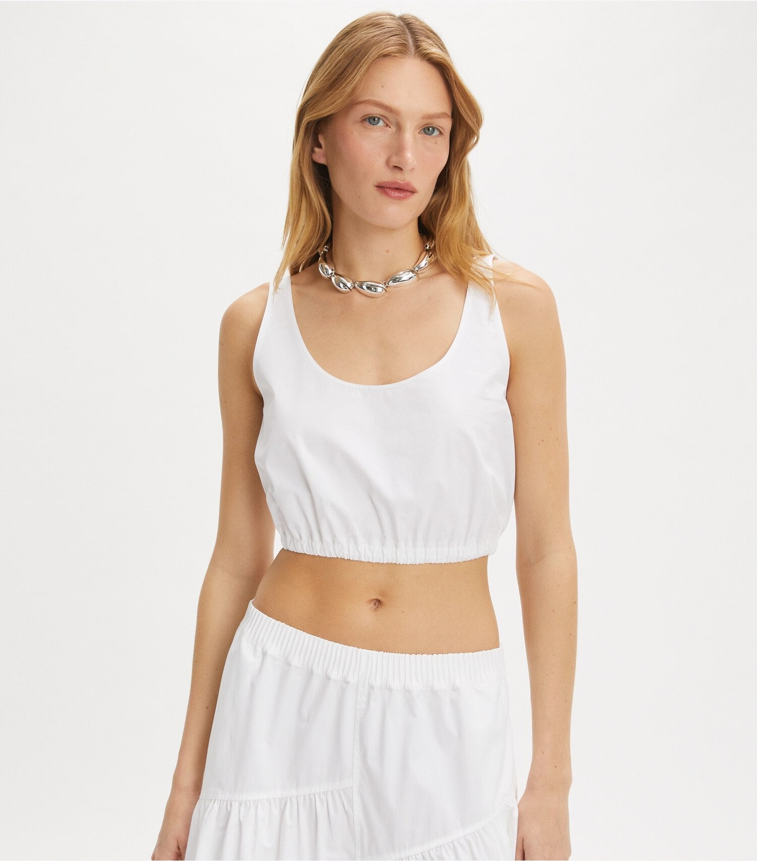Cotton Poplin Top