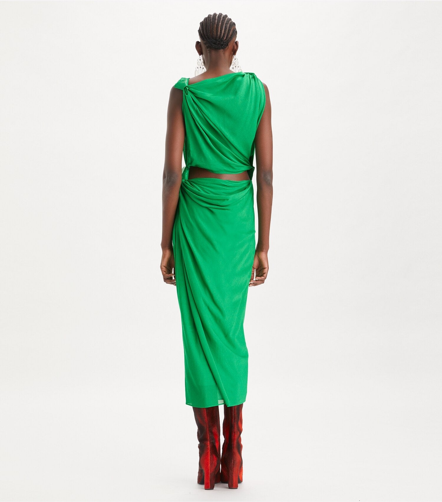 Viscose Knot Dress