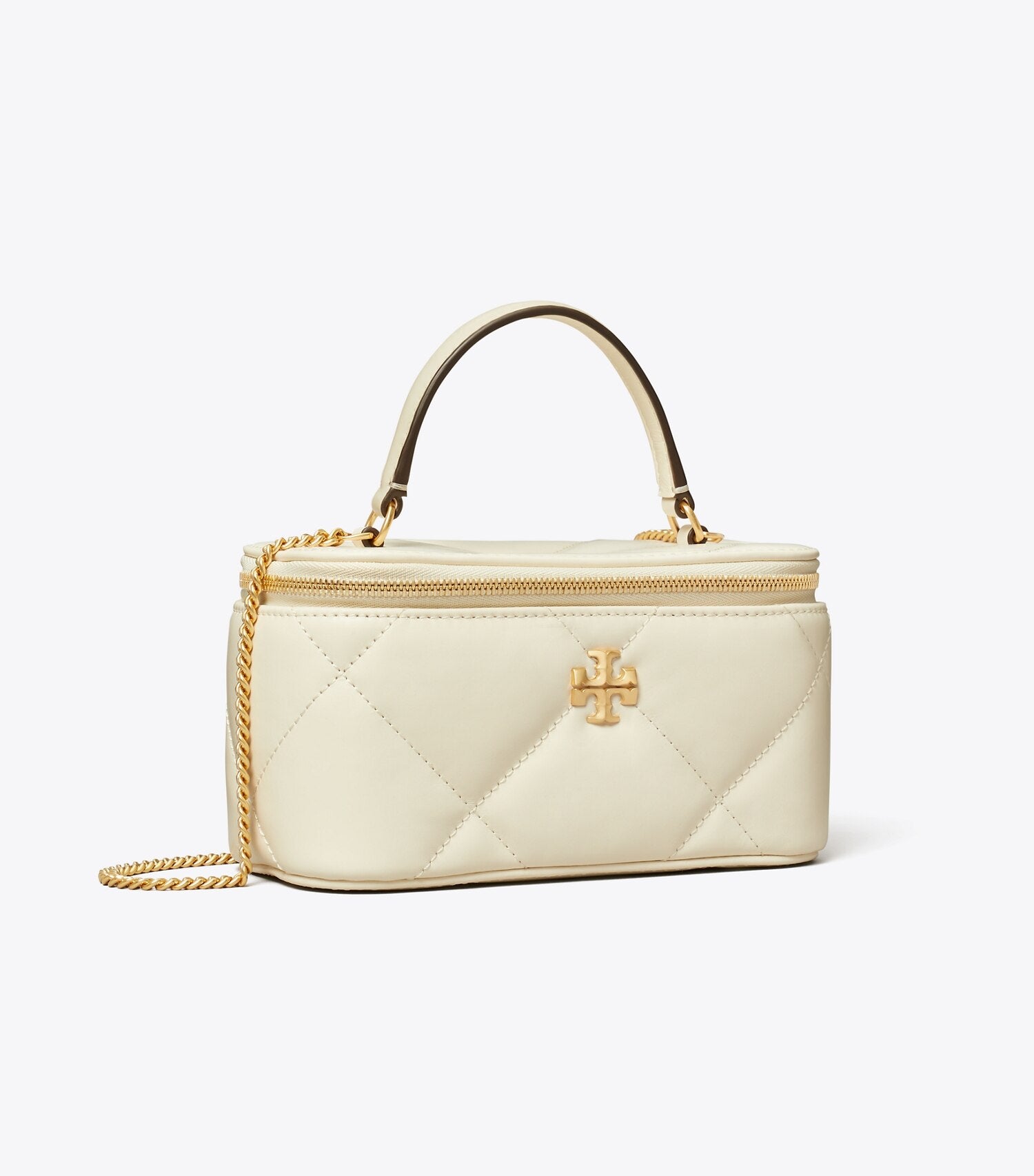 Kira Diamond Quilt Vanity Case