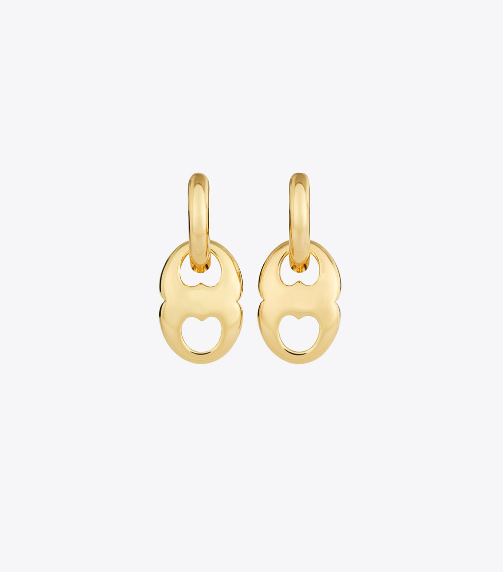 Small Gemini Hoop Earrings