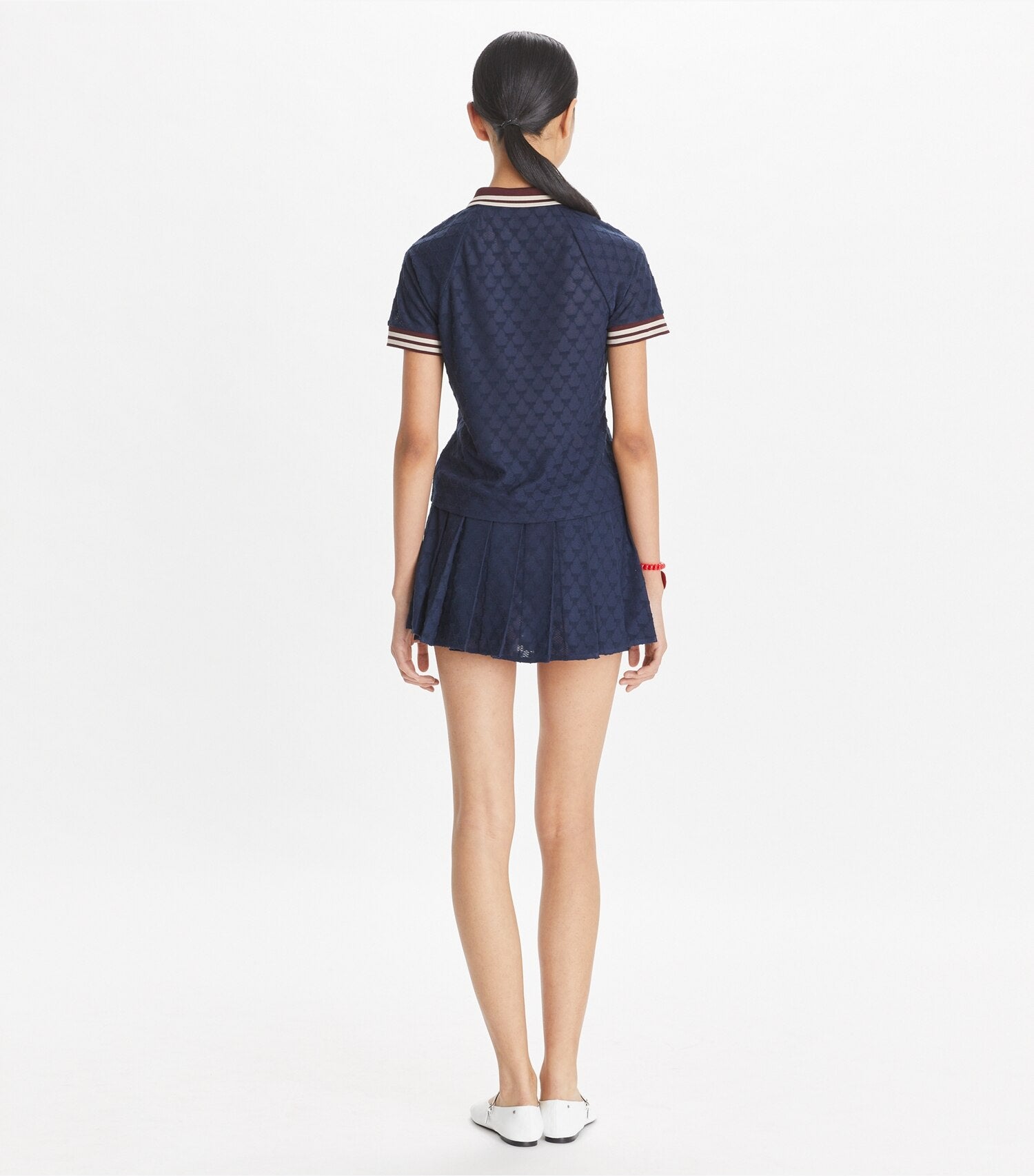 Terry Jacquard Polo