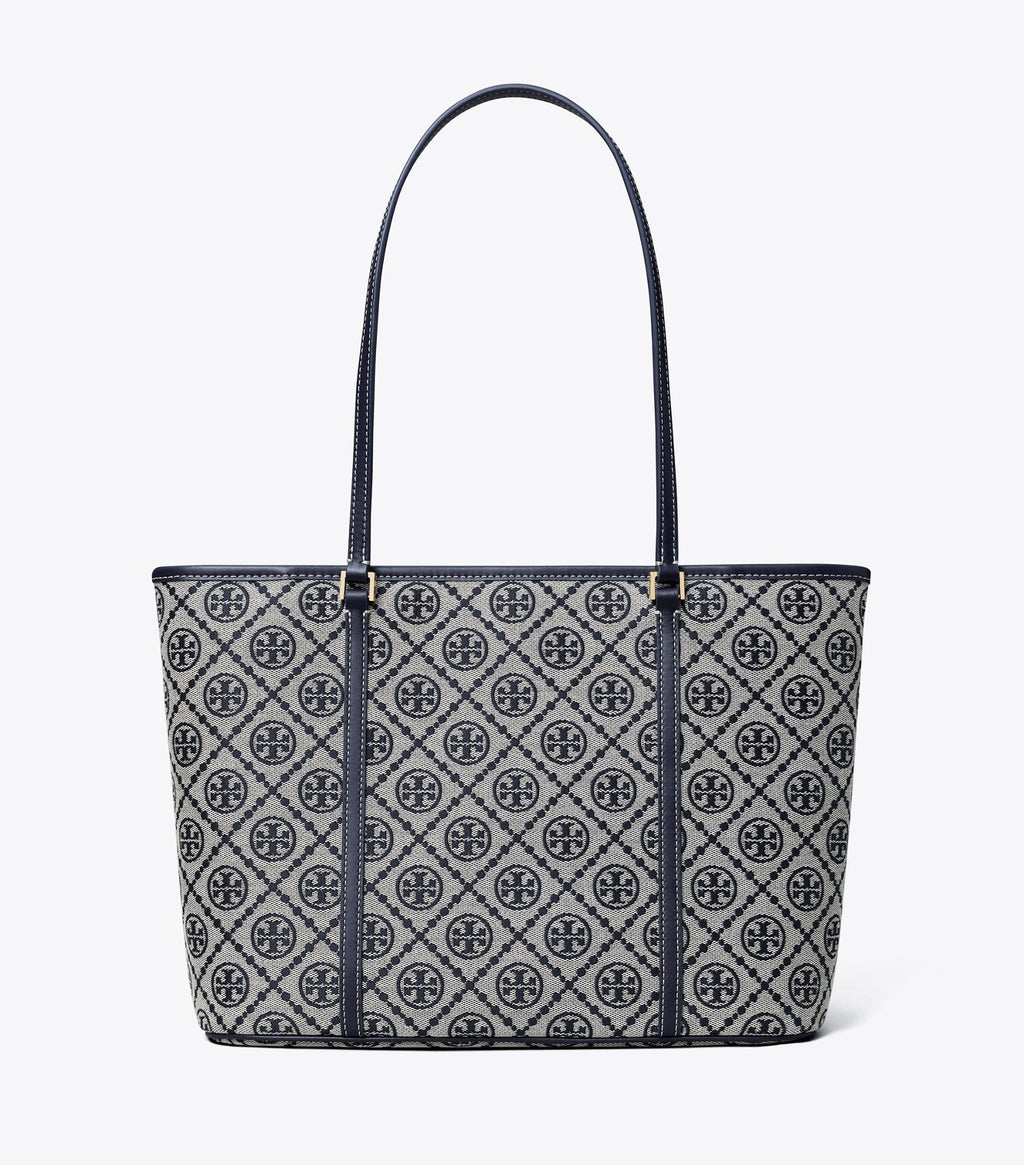 T Monogram Small Zip Tote