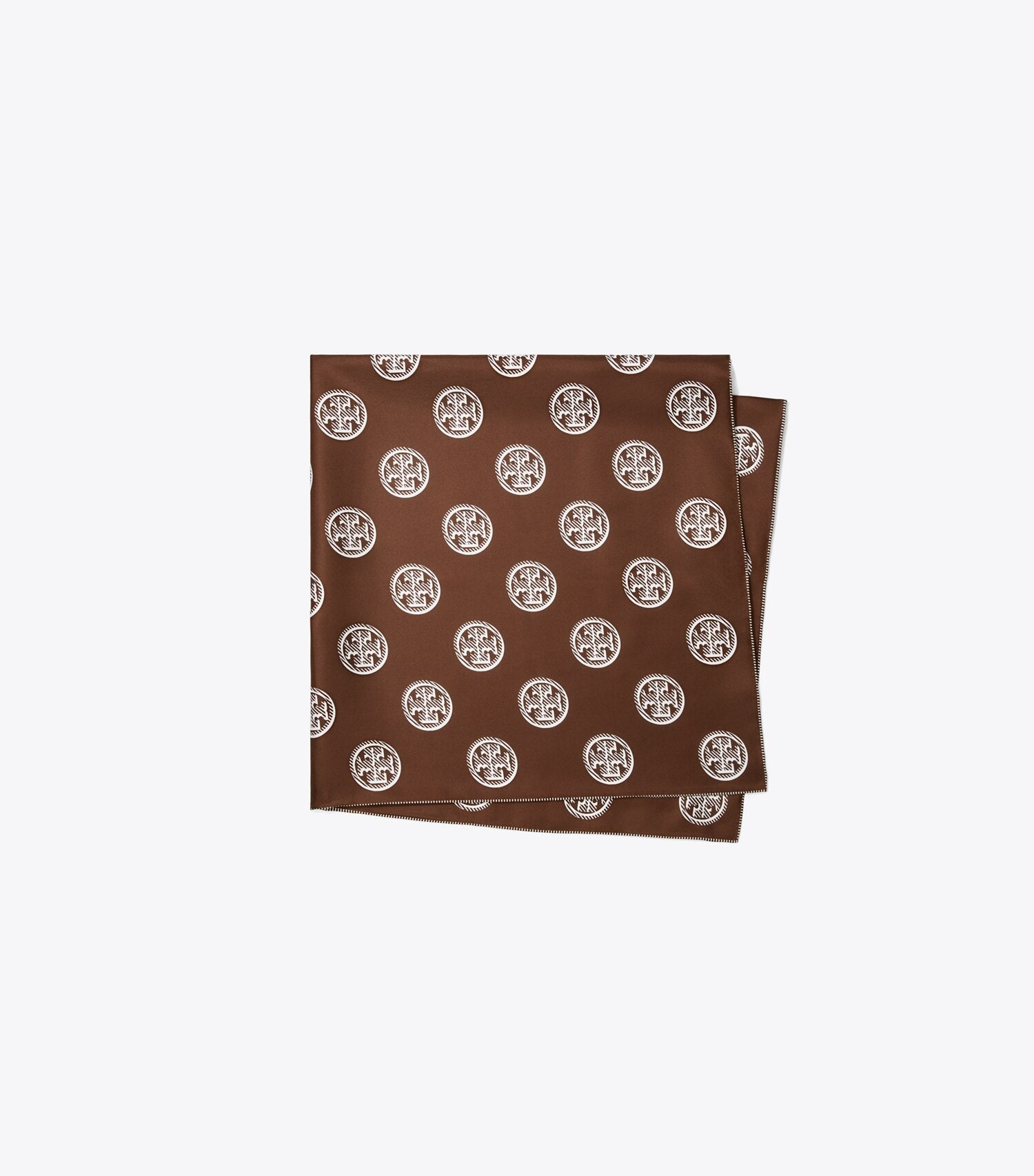Medallion Logo Silk Square Scarf