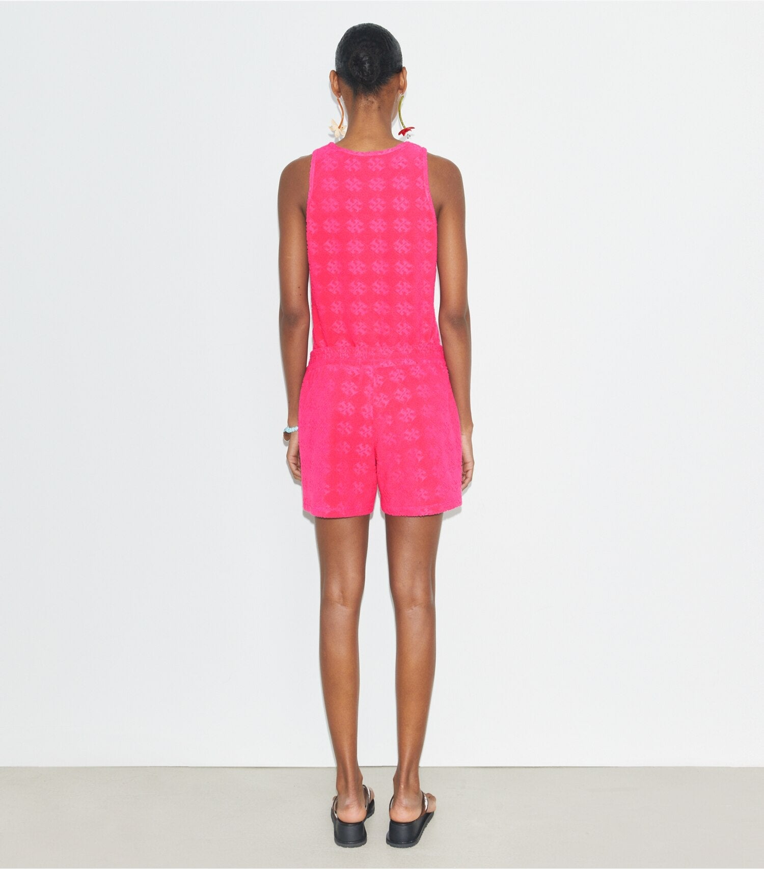 Terry Jacquard Tank Top