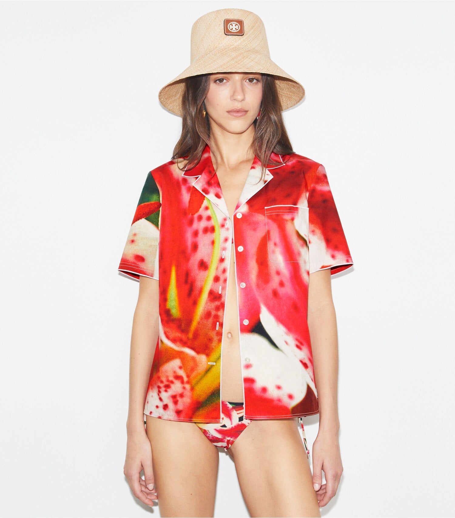 Straw Bucket Hat