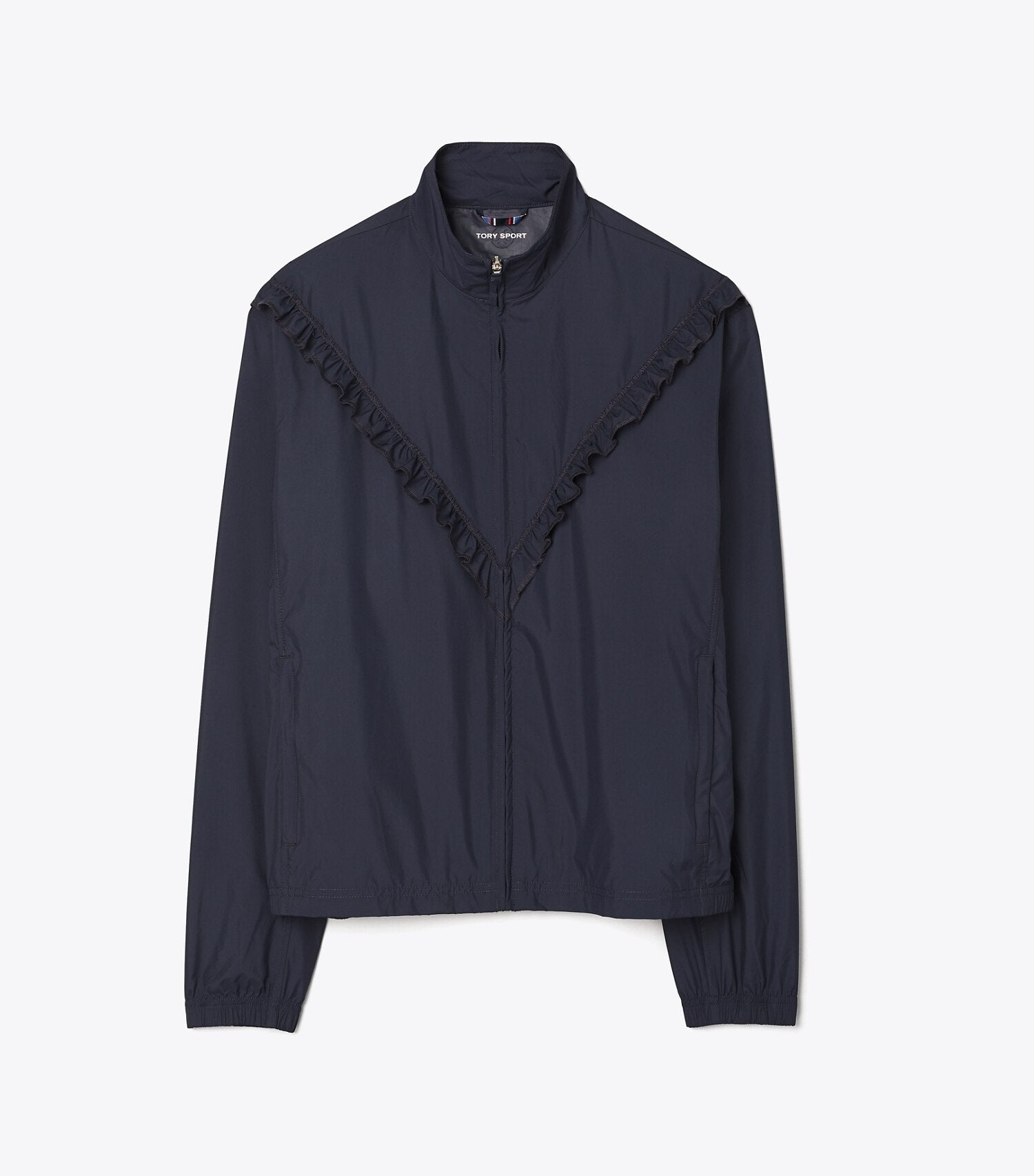 Ruffle Windbreaker