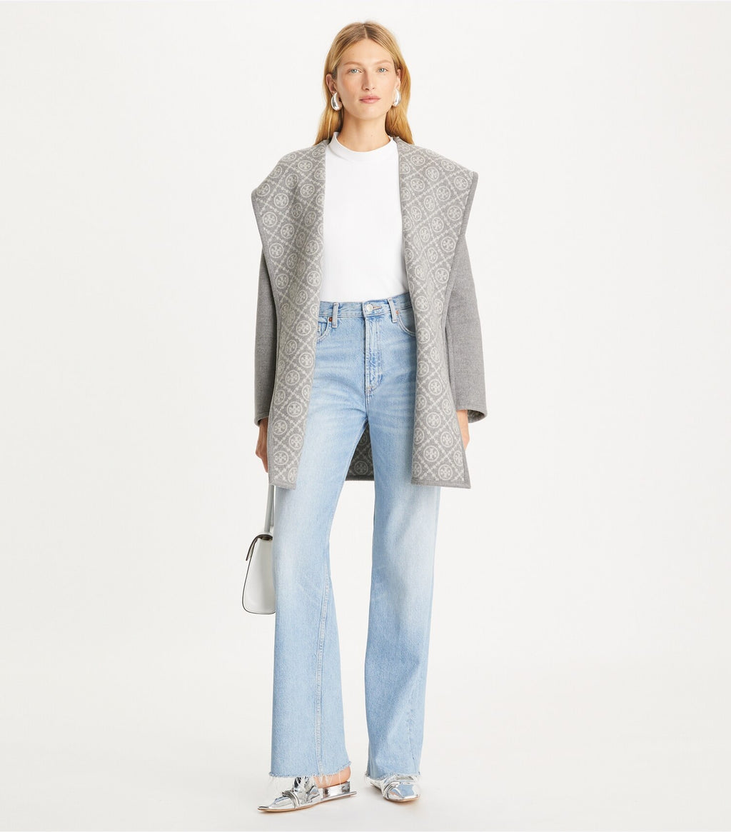 Hooded Wool Coat