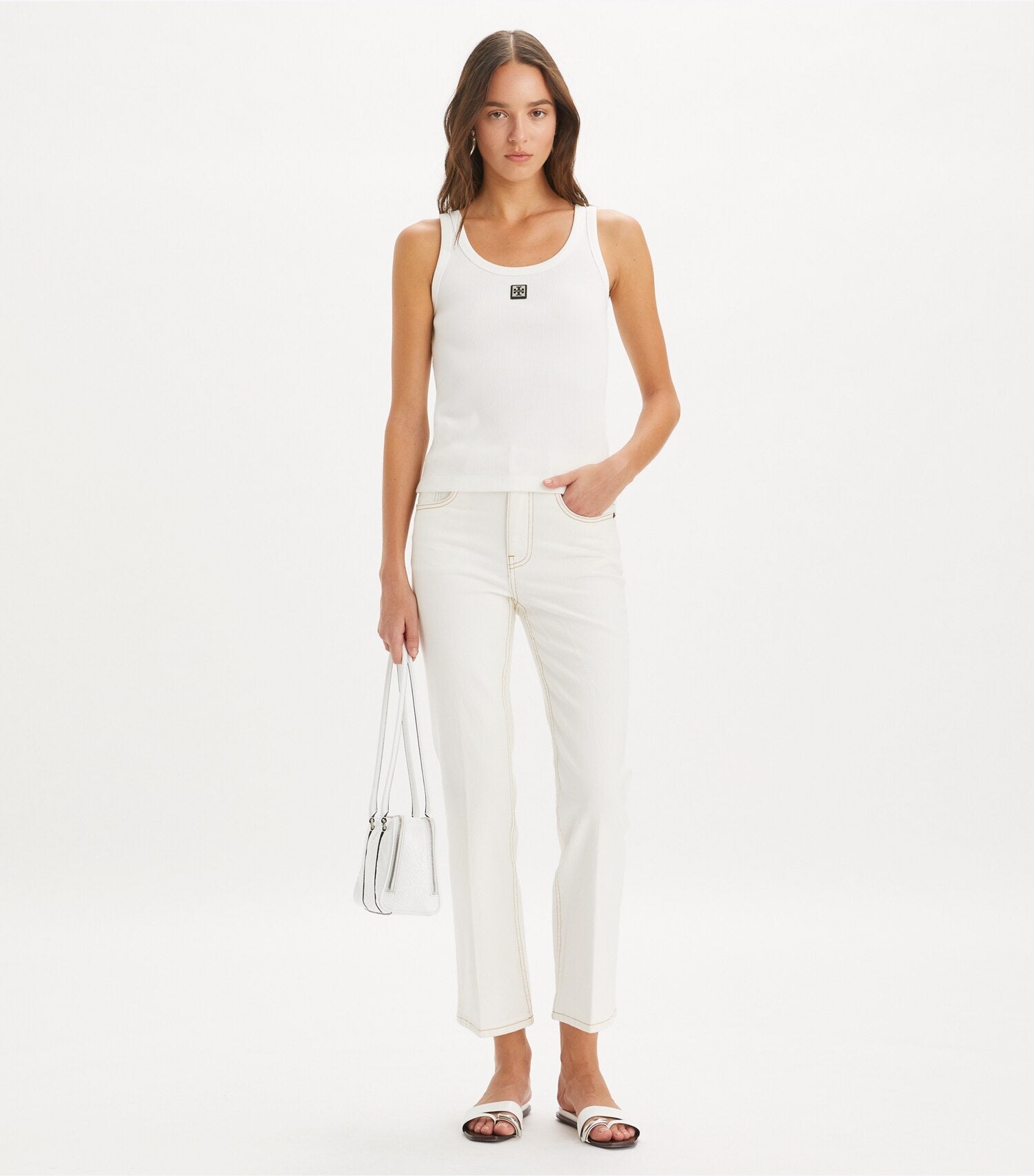 Cropped Flare Jean