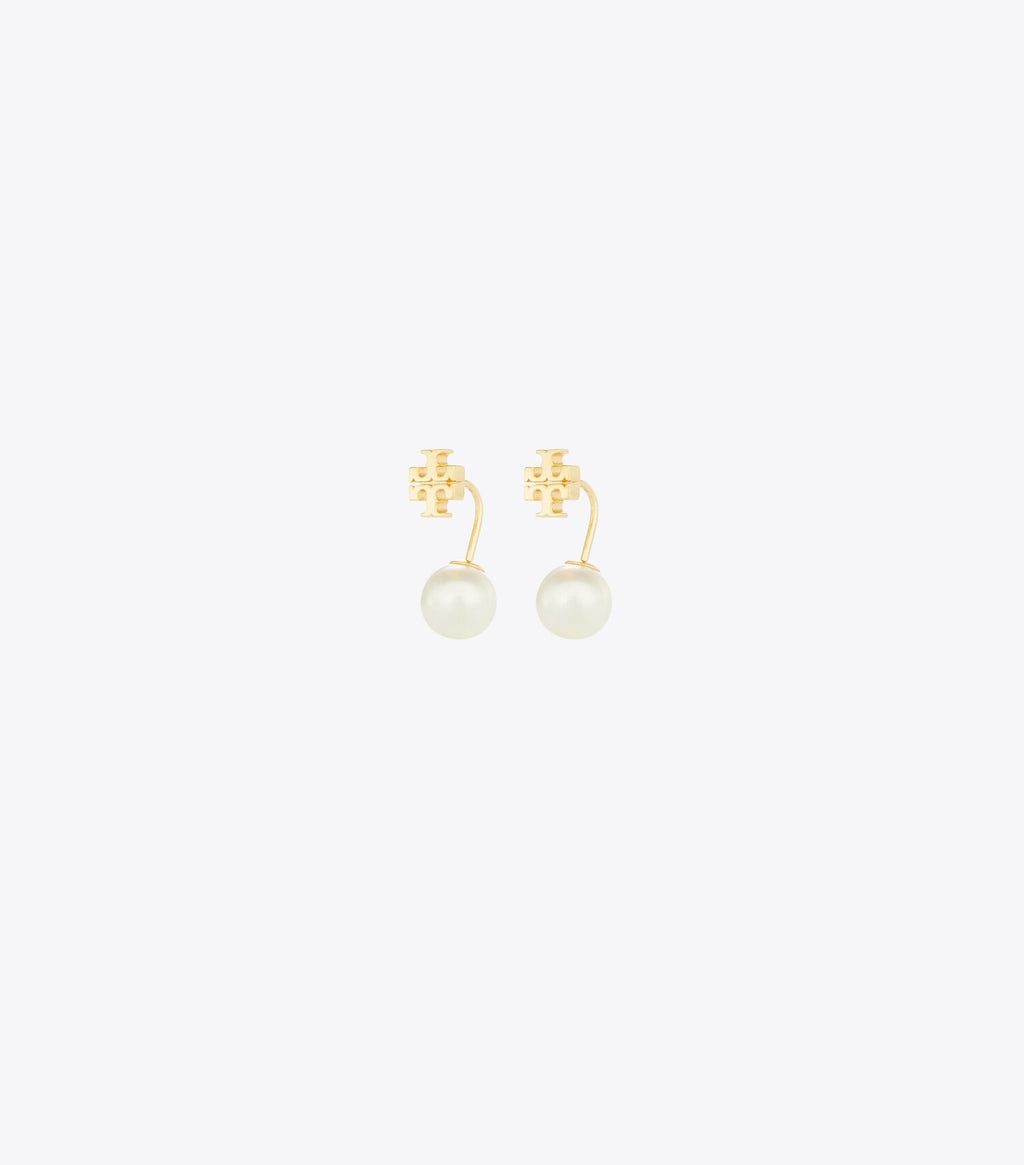Pearl Front-Back Earrings