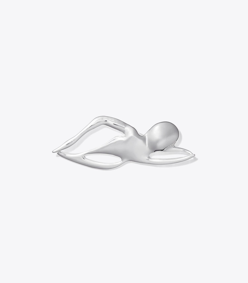 Swimmer Brooch