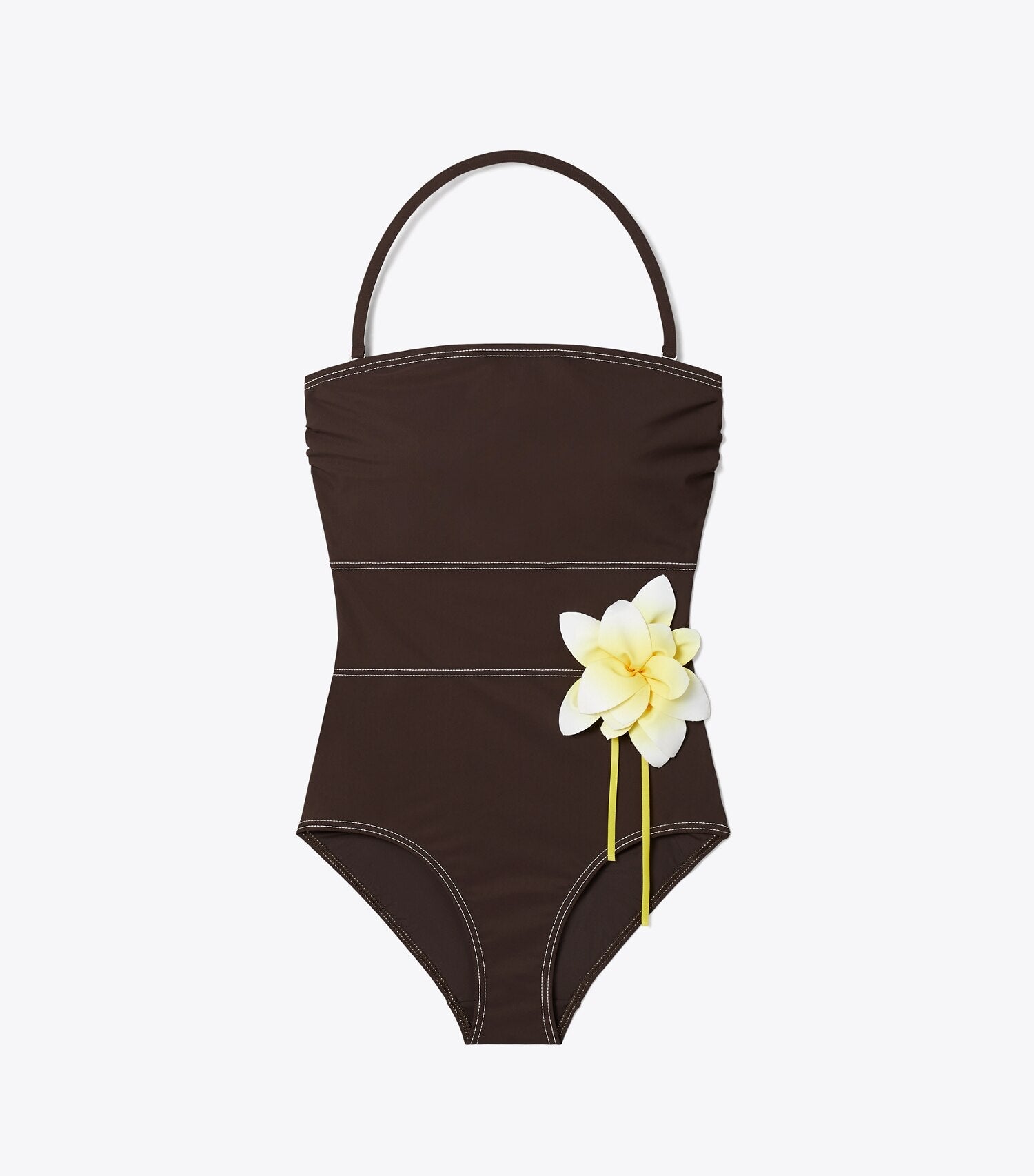 Flower Bandeau Swimsuit