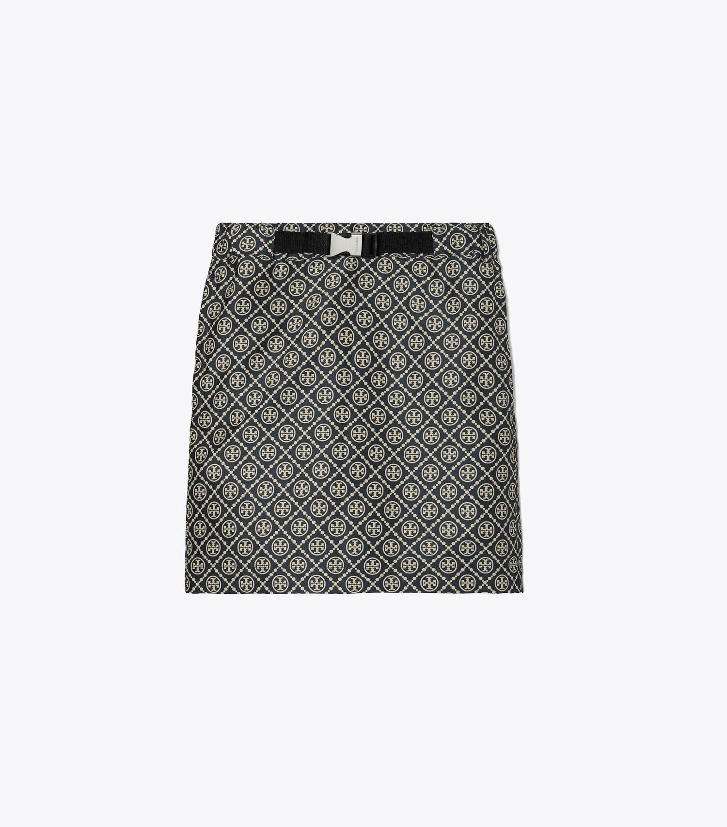T Monogram Tech Jacquard Skirt