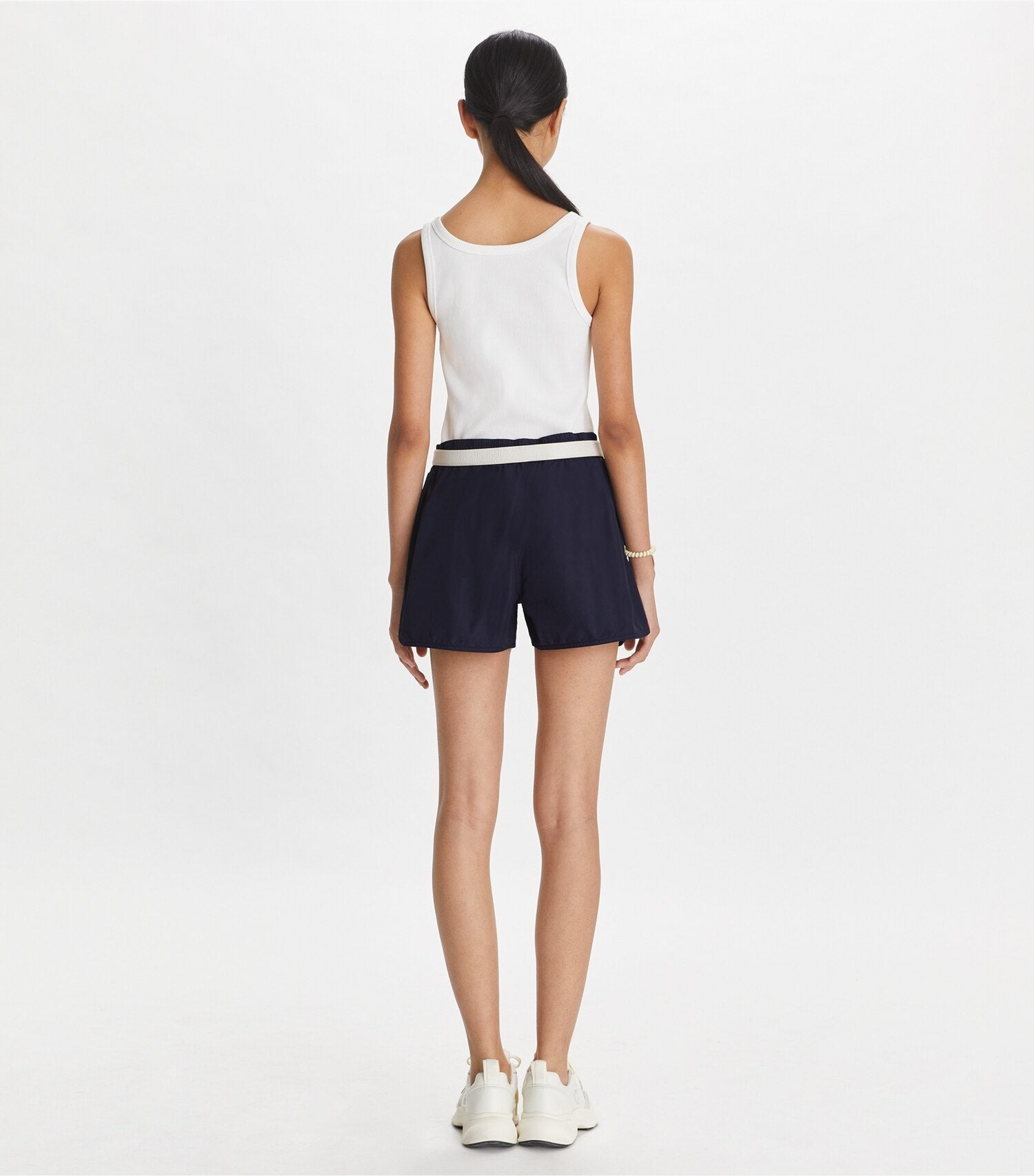 Embroidered Logo Nylon Short