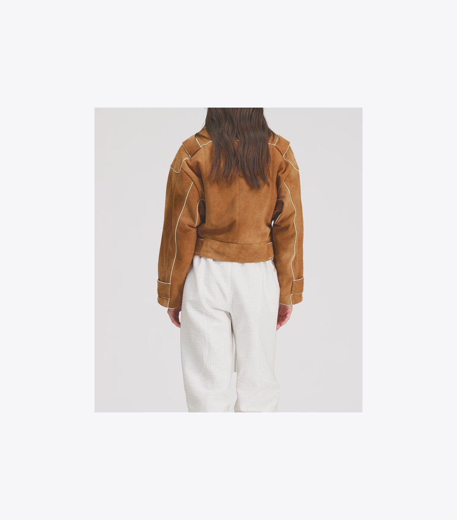 Suede Bomber Jacket