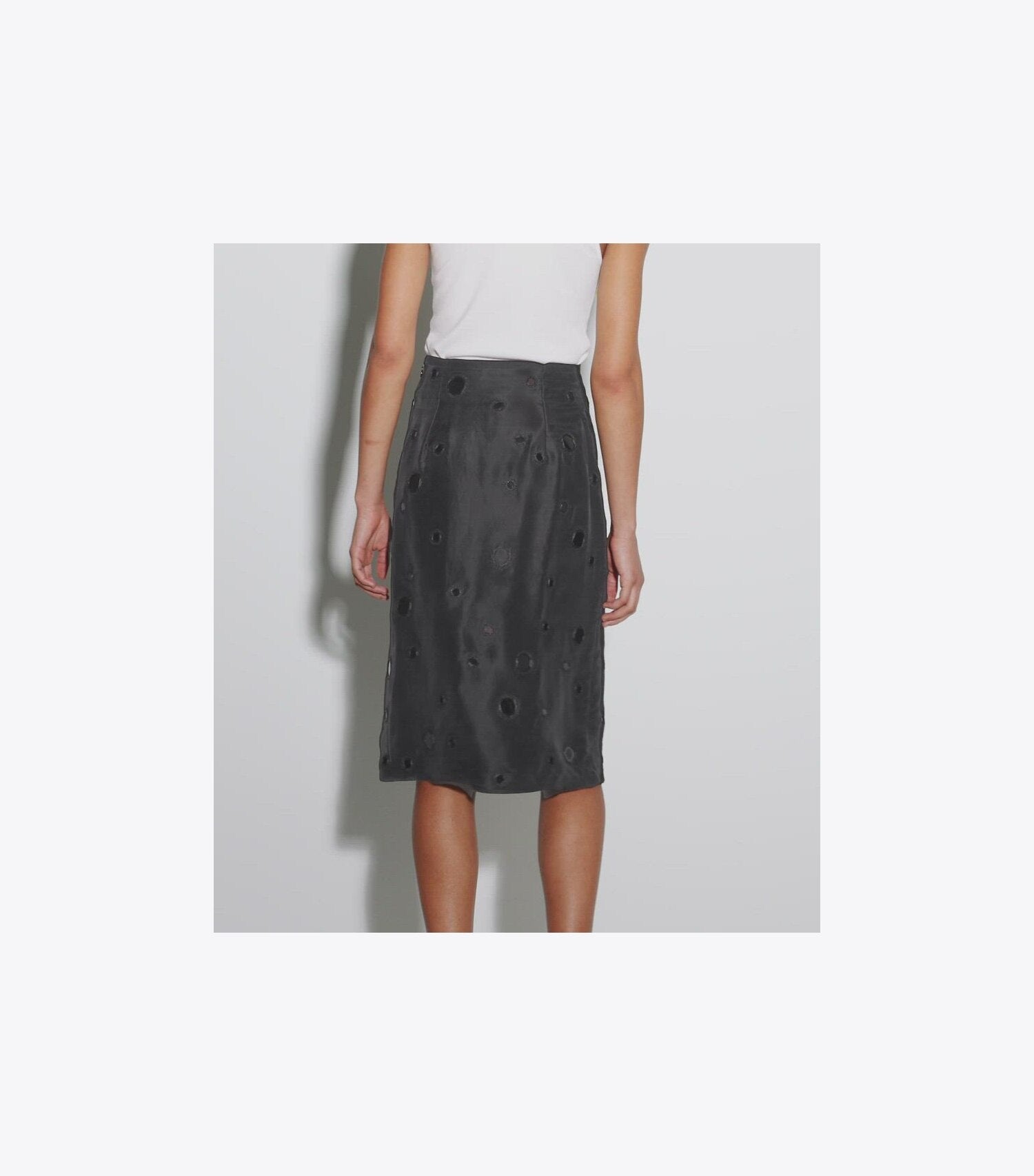 Embellished Mirror Skirt