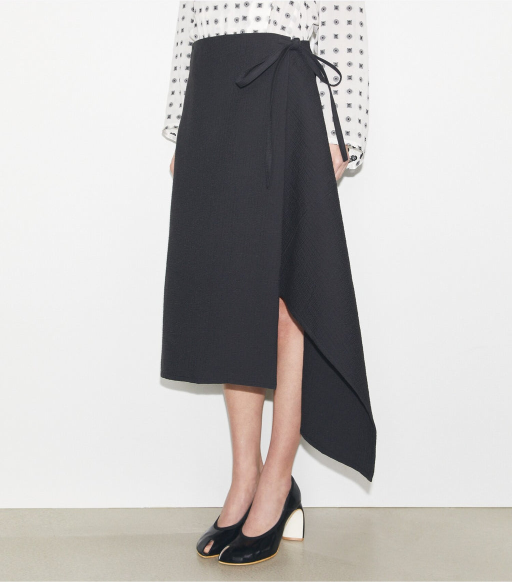 Cotton Wrap Skirt