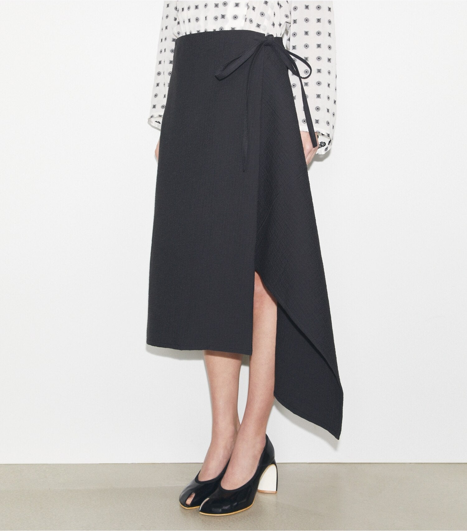 Cotton Wrap Skirt
