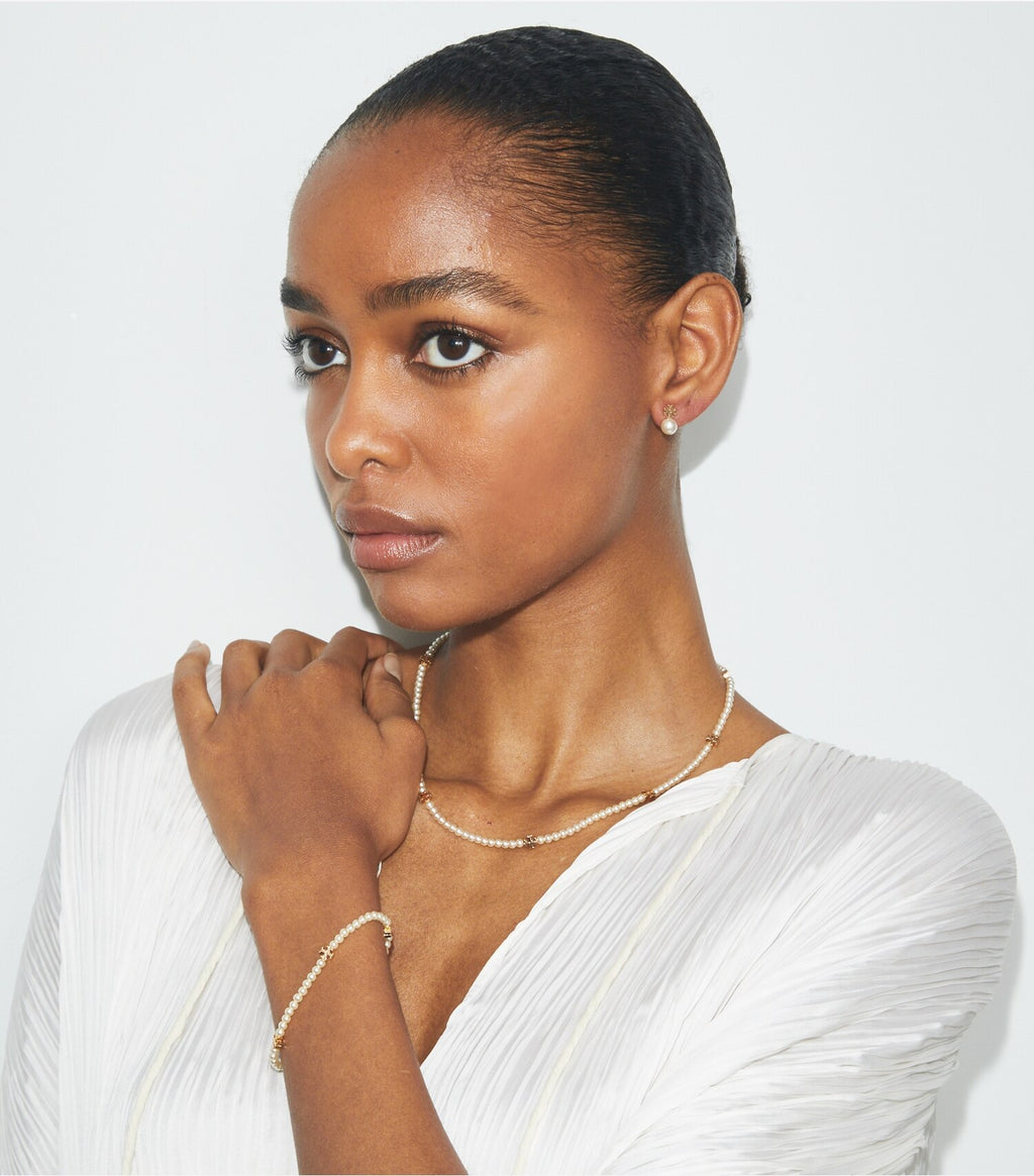 Pearl Stud Earrings