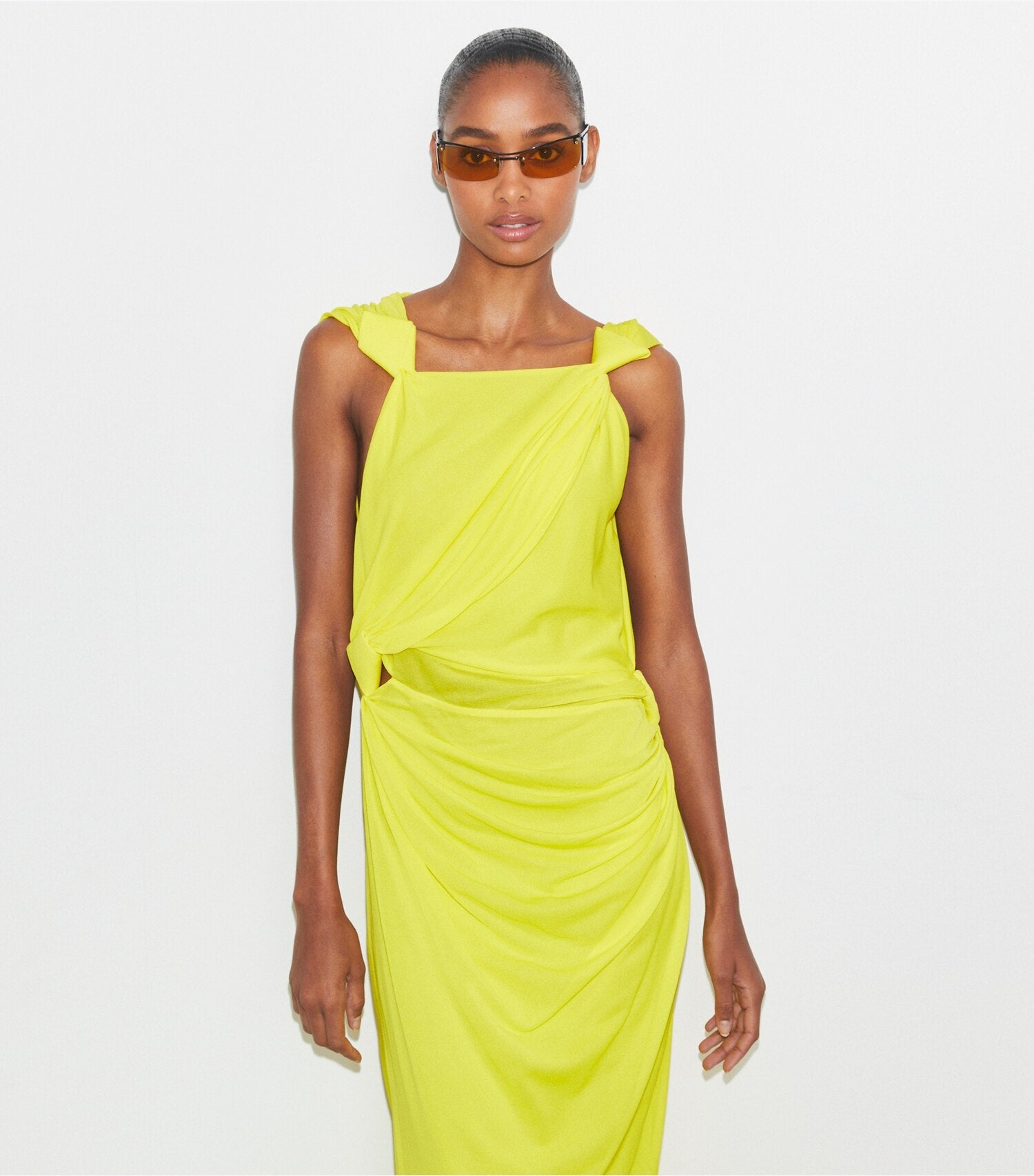 Viscose Knot Dress