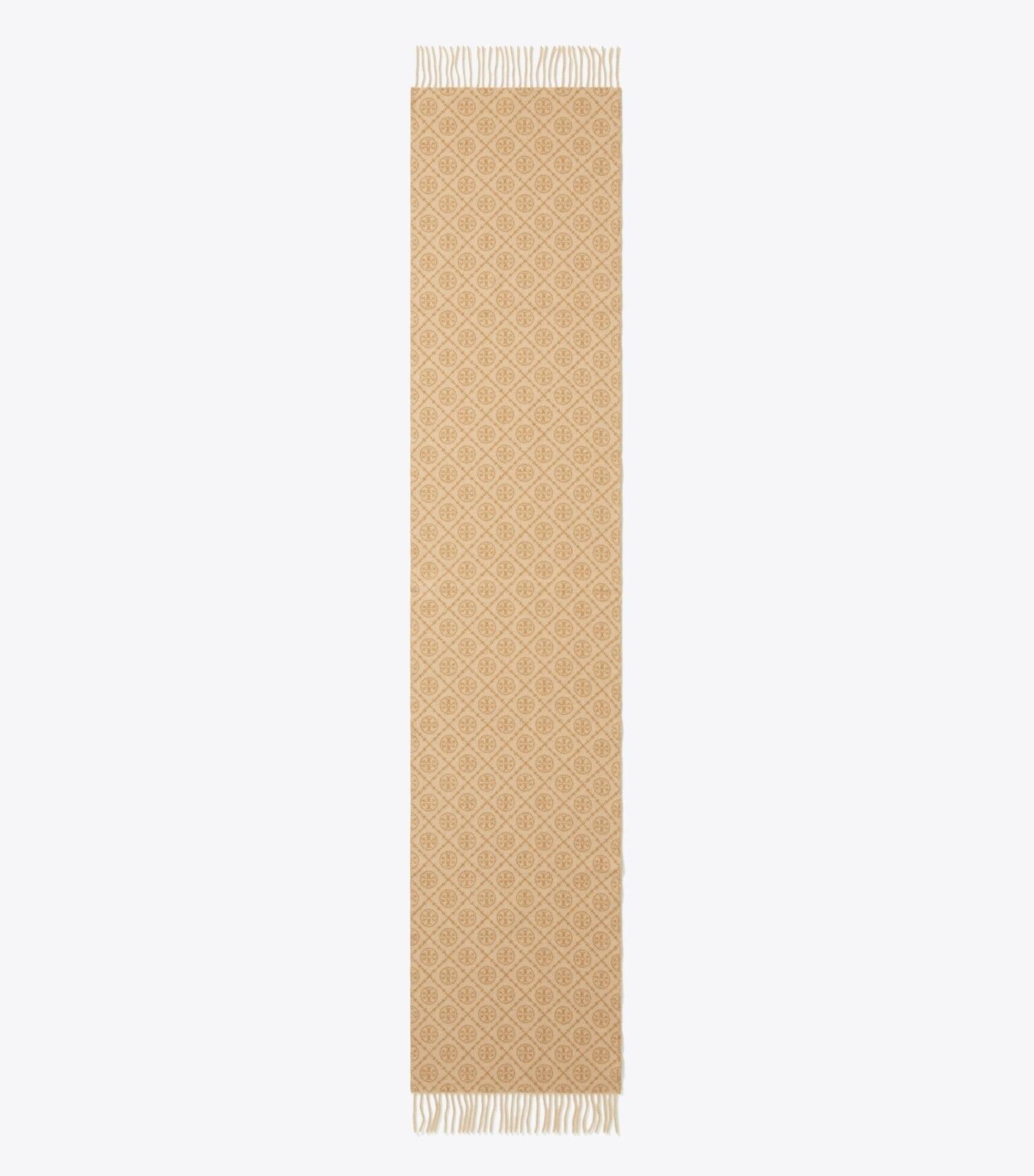 T Monogram Oblong Scarf