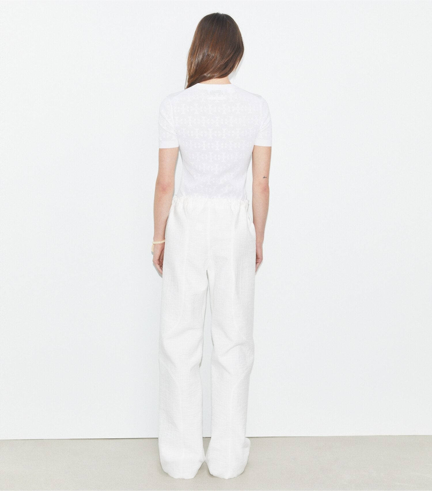 T Monogram Jacquard Sweater