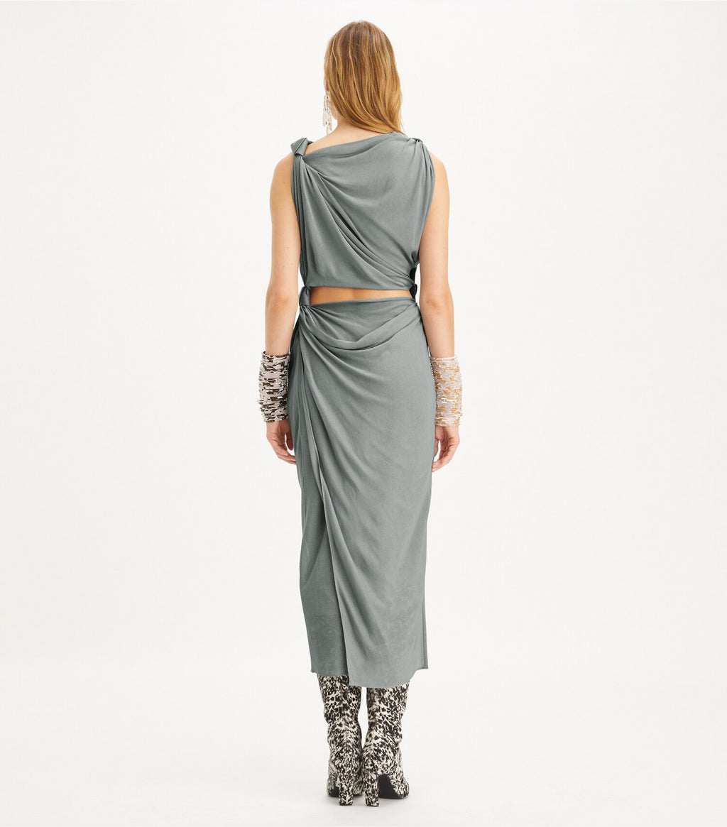 Viscose Knot Dress