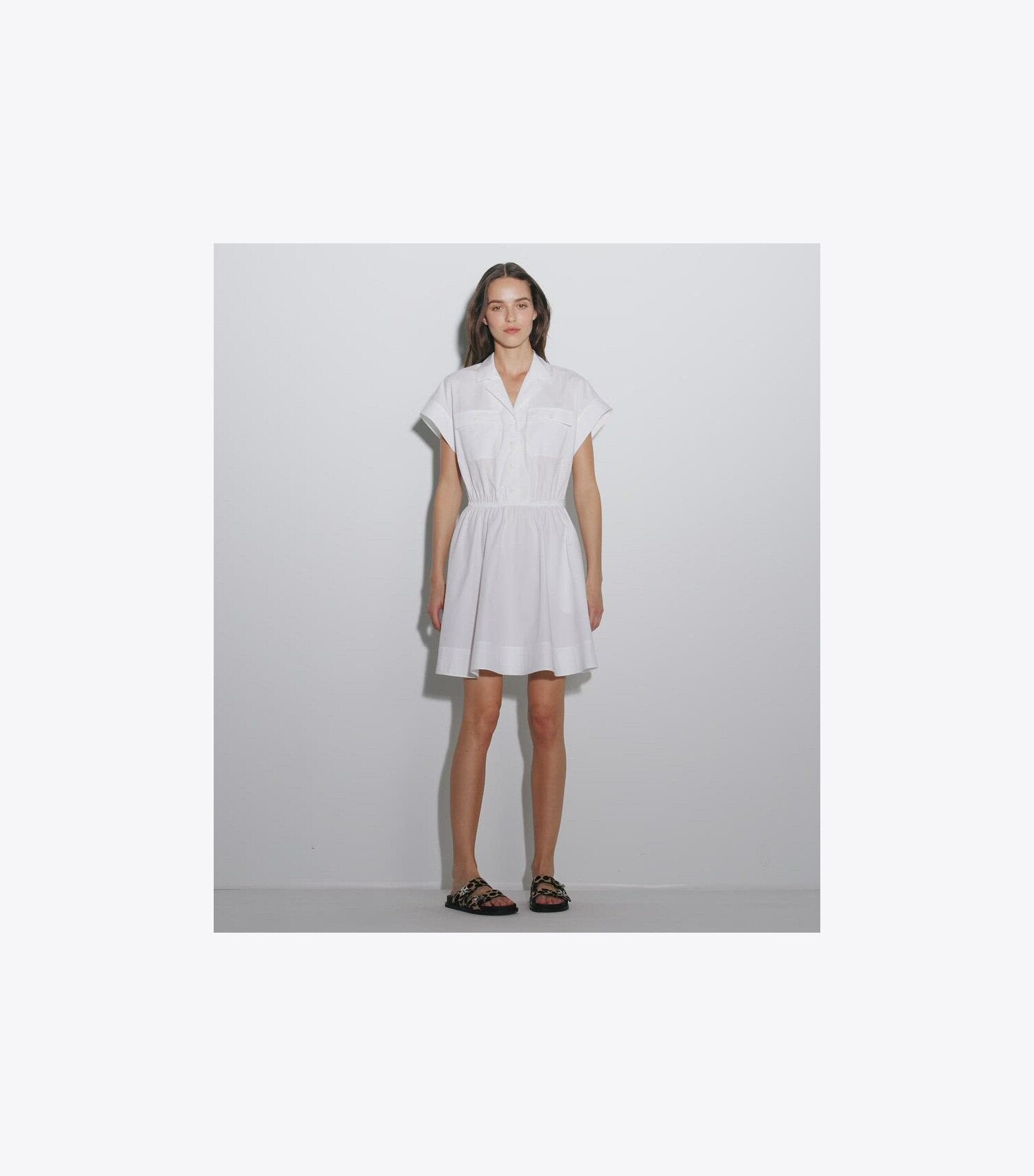 Cotton Poplin Shirtdress