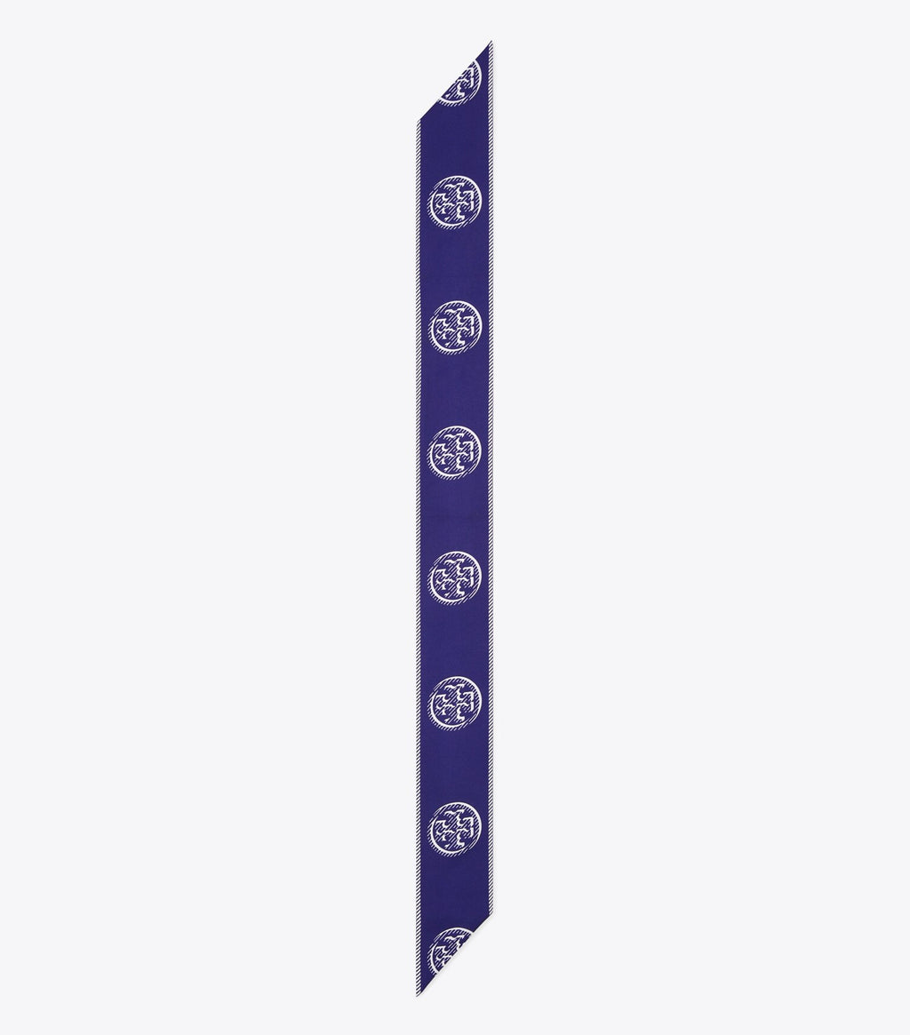 T Monogram Ribbon Tie