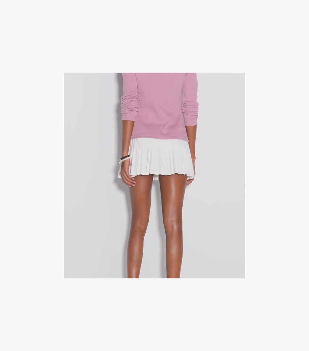 Ribbed Cotton Tennis Henley