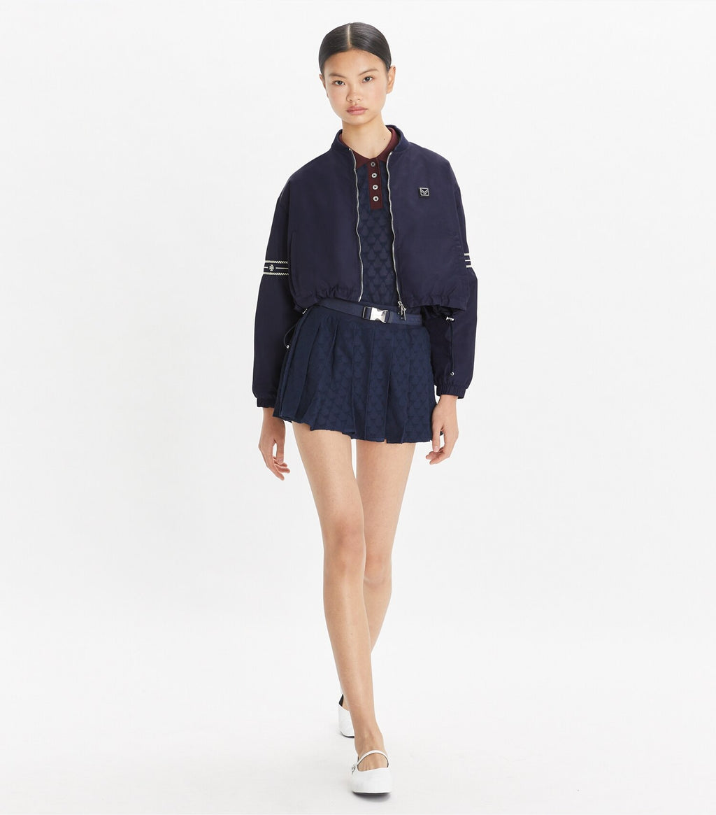 Nylon Bomber Jacket