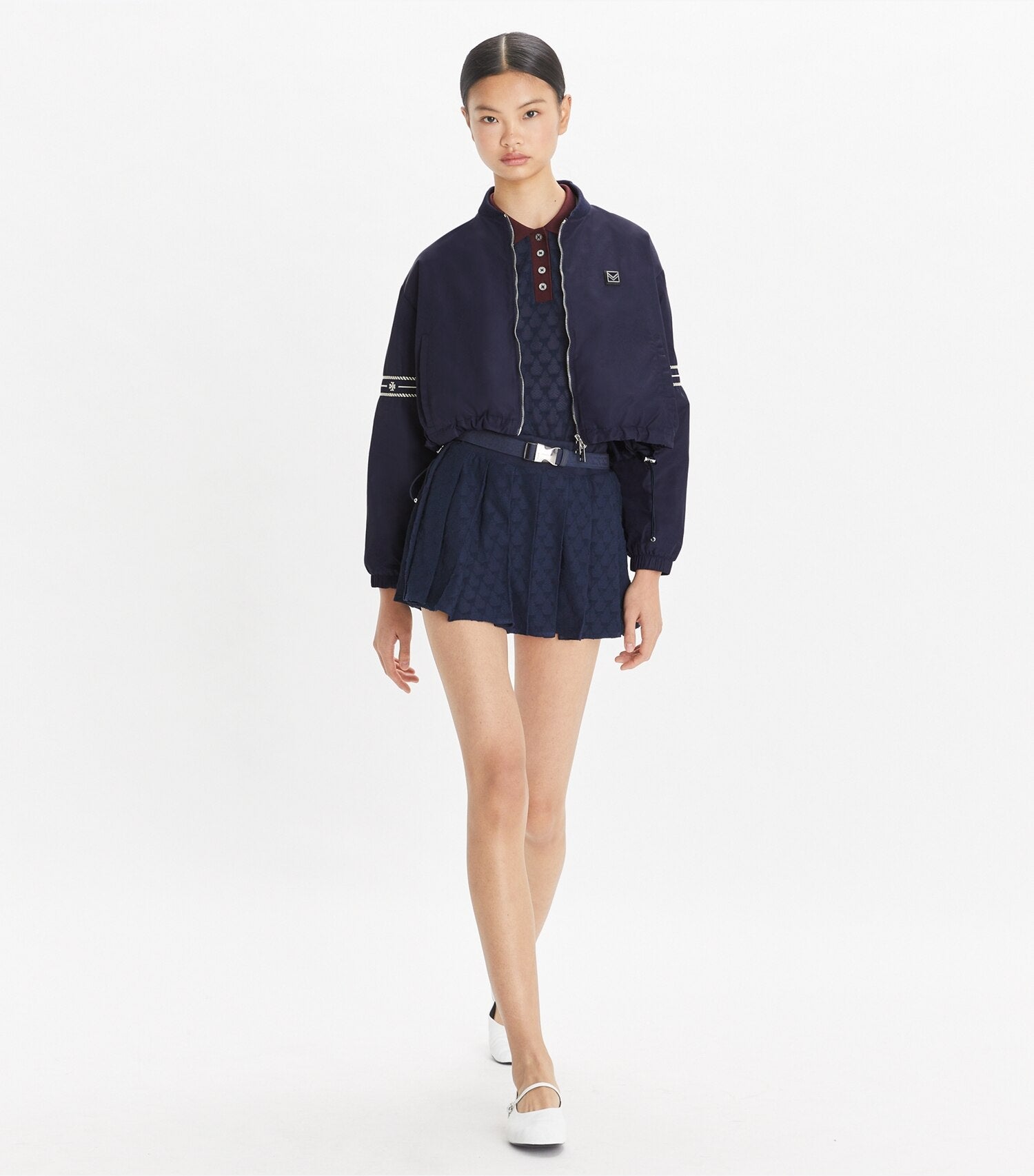Nylon Bomber Jacket