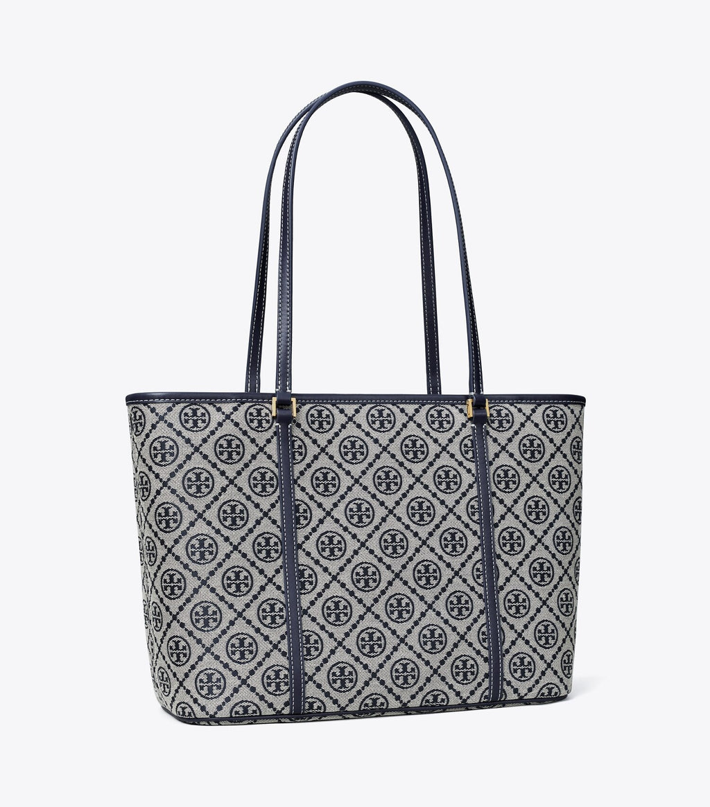 T Monogram Small Zip Tote