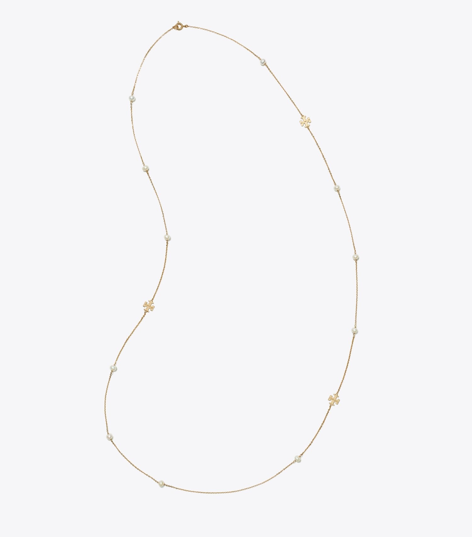 Long Kira Pearl Necklace