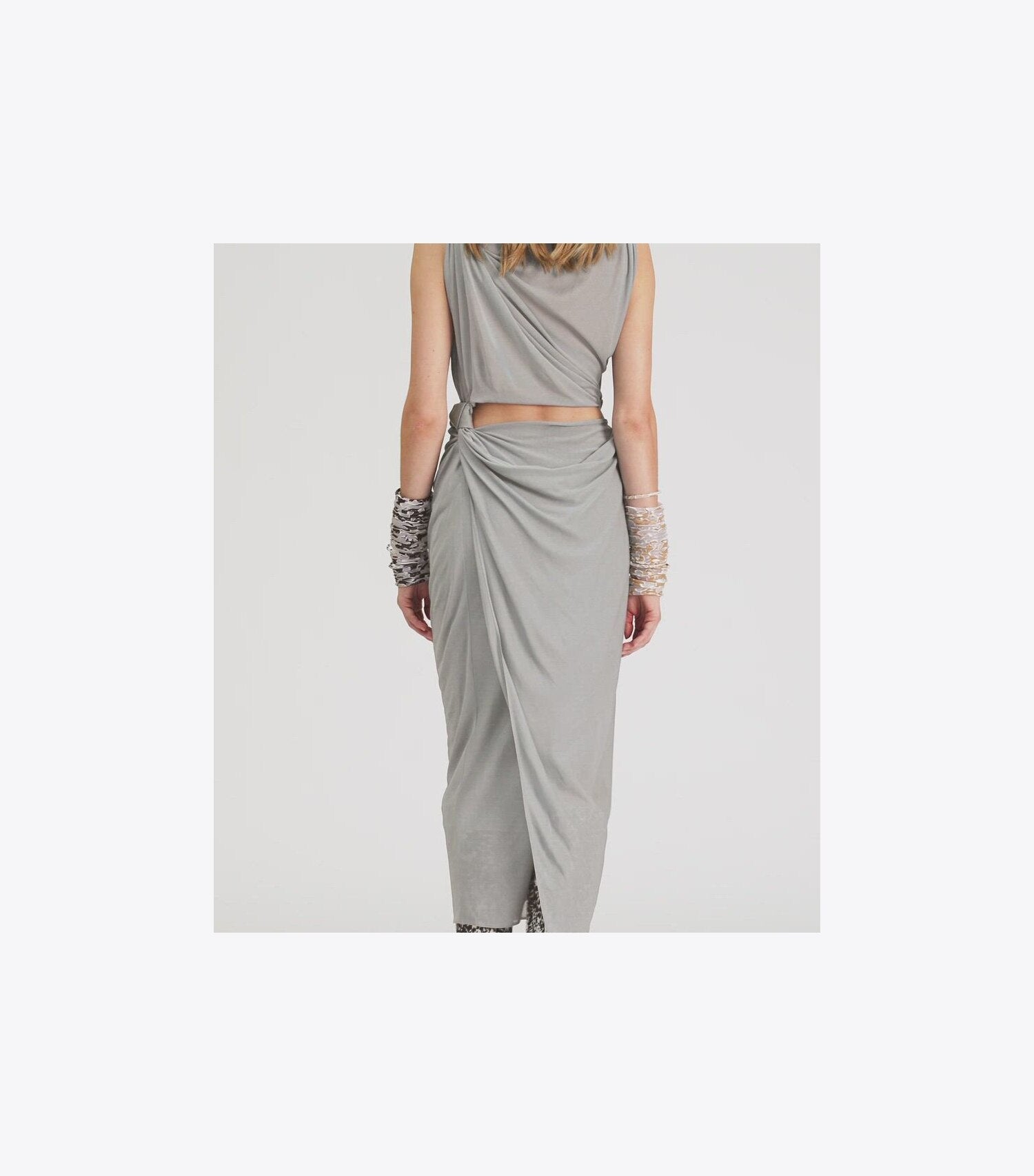 Viscose Knot Dress