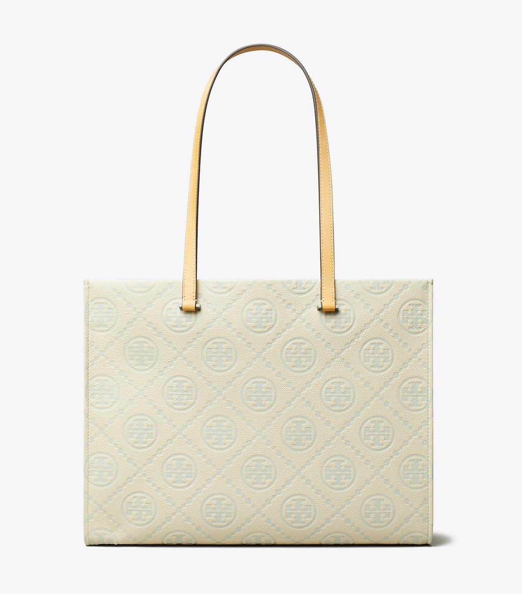 T Monogram Pebble Tote